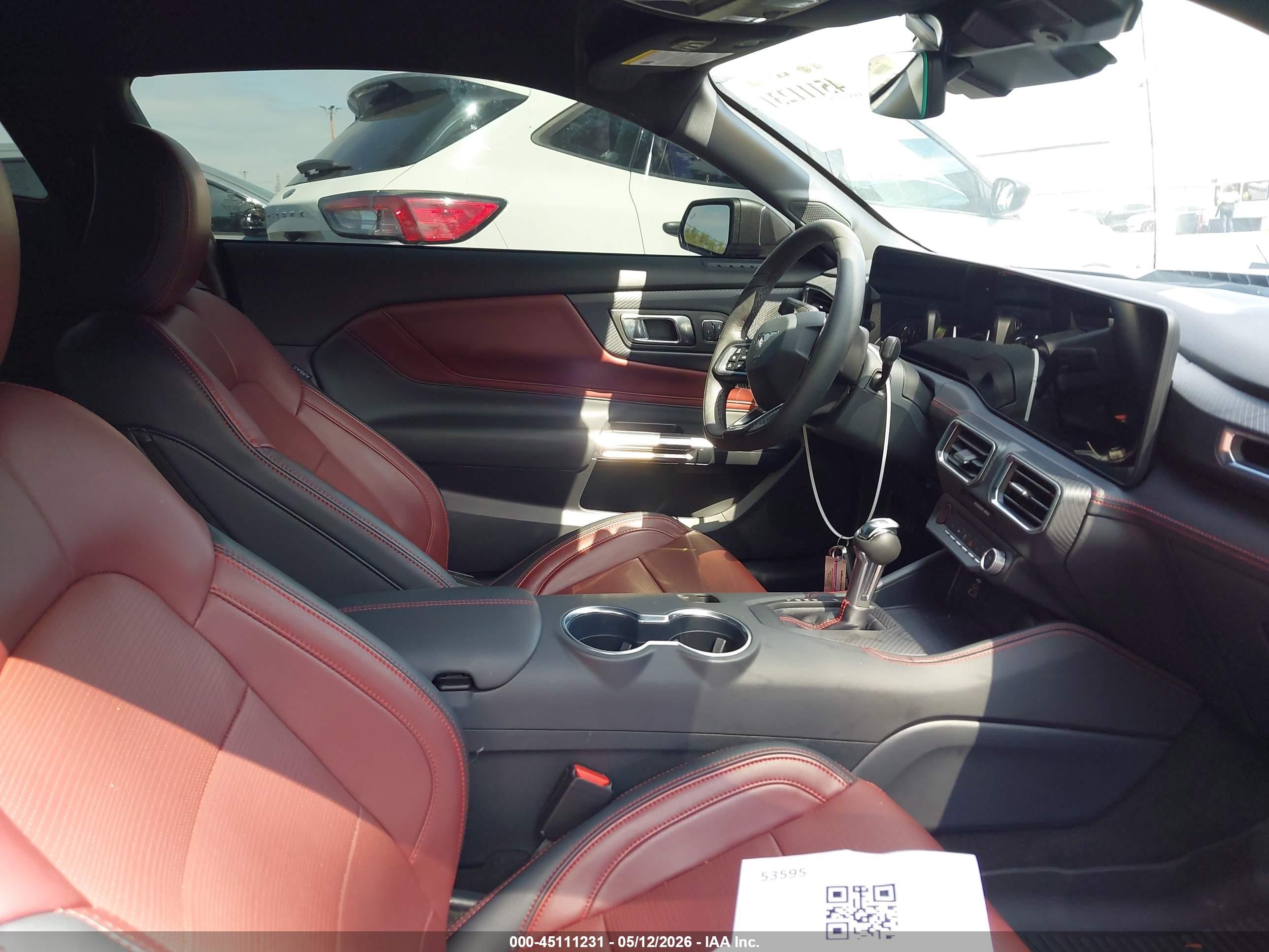 2025 Ford Mustang Ecoboost Premium Fastback Серый vin: 1FA6P8TH6S5130561