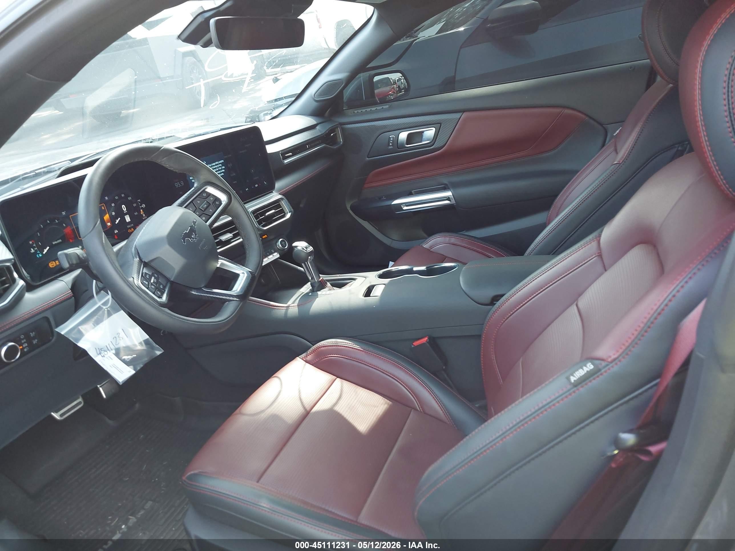 2025 Ford Mustang Ecoboost Premium Fastback Серый vin: 1FA6P8TH6S5130561