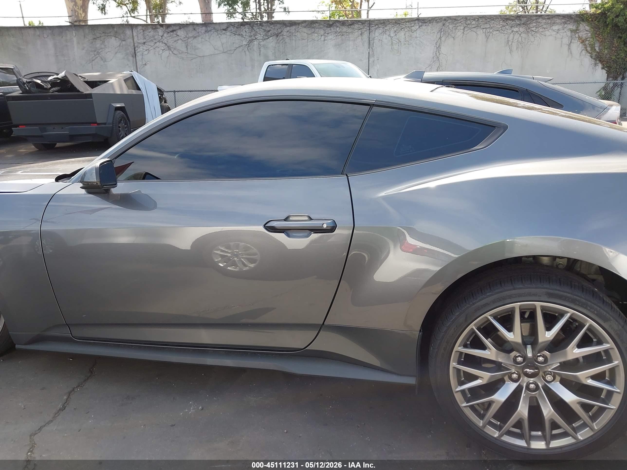 2025 Ford Mustang Ecoboost Premium Fastback Серый vin: 1FA6P8TH6S5130561