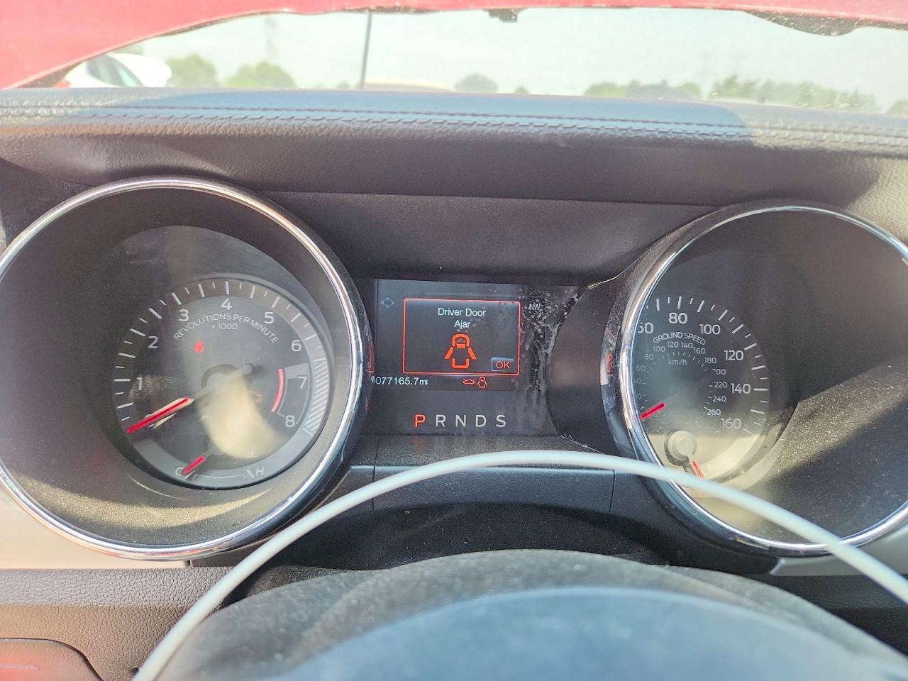 2015 Ford Mustang Red vin: 1FA6P8TH7F5317751