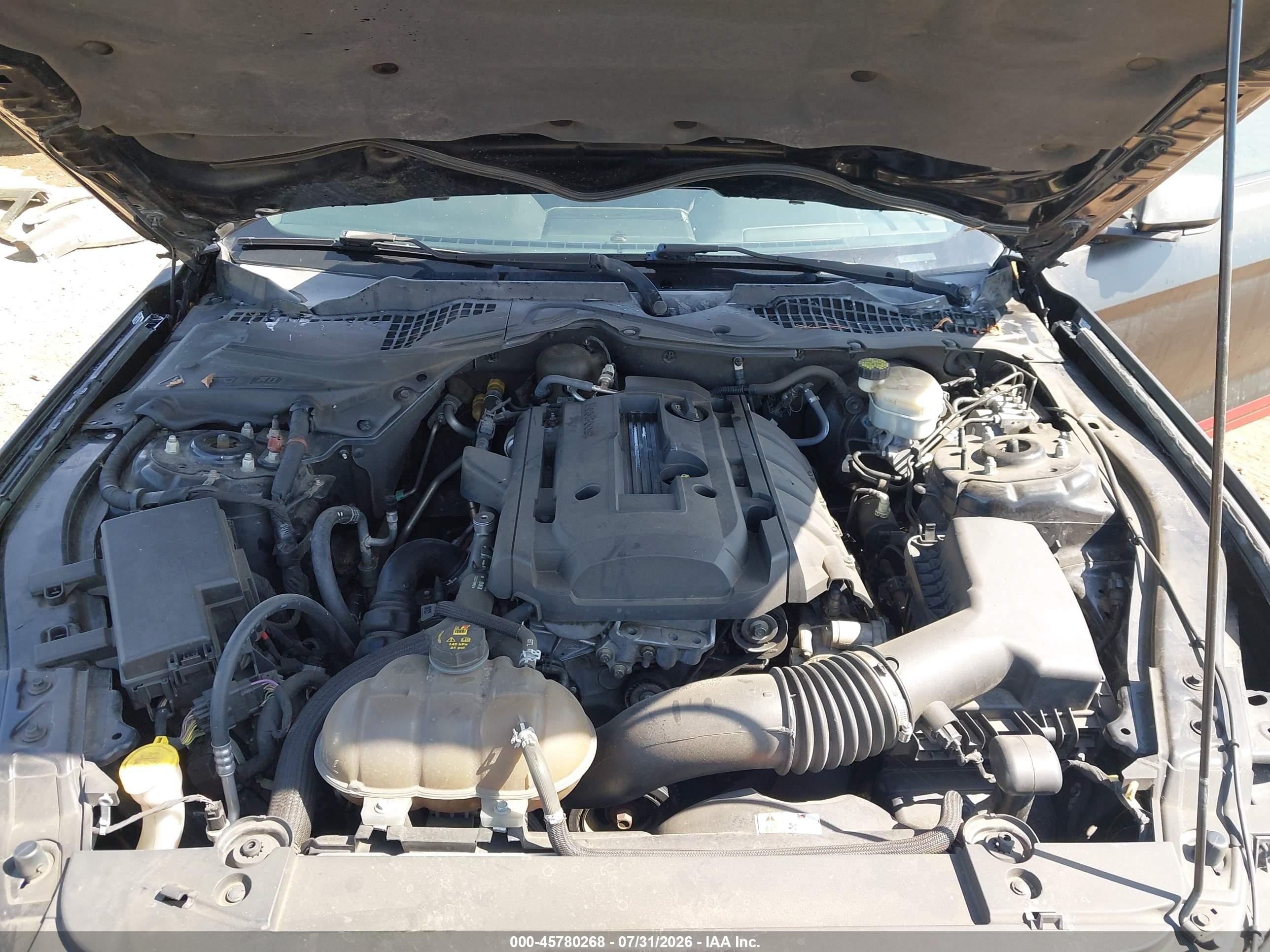 2015 Ford Mustang Ecoboost Black vin: 1FA6P8TH7F5332993