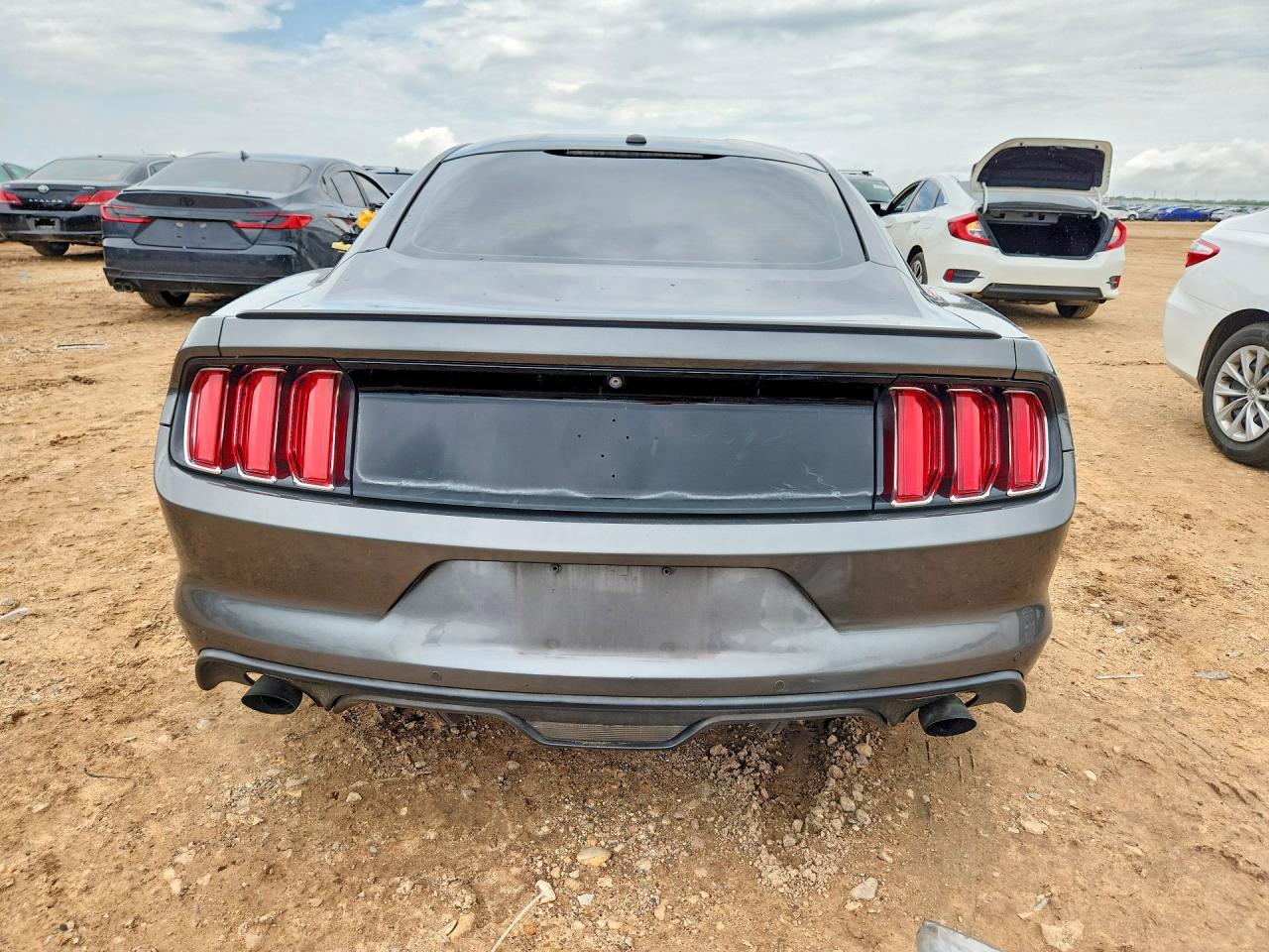 2015 Ford Mustang Gray vin: 1FA6P8TH7F5369123