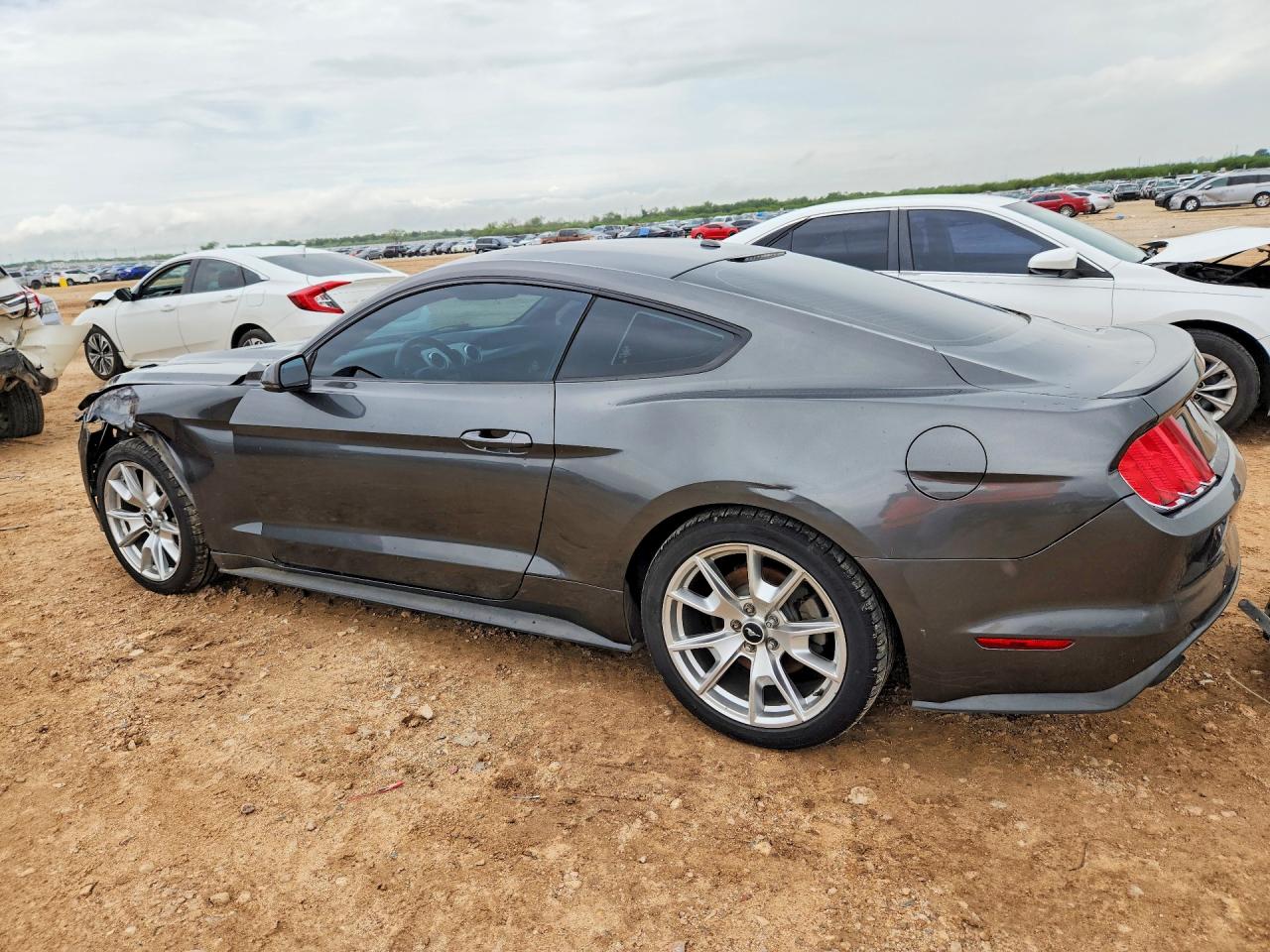 2015 Ford Mustang Gray vin: 1FA6P8TH7F5369123