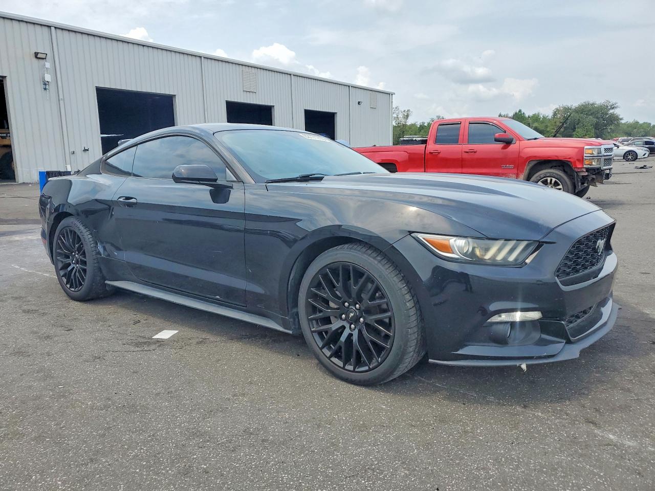 2015 Ford Mustang Black vin: 1FA6P8TH7F5417252
