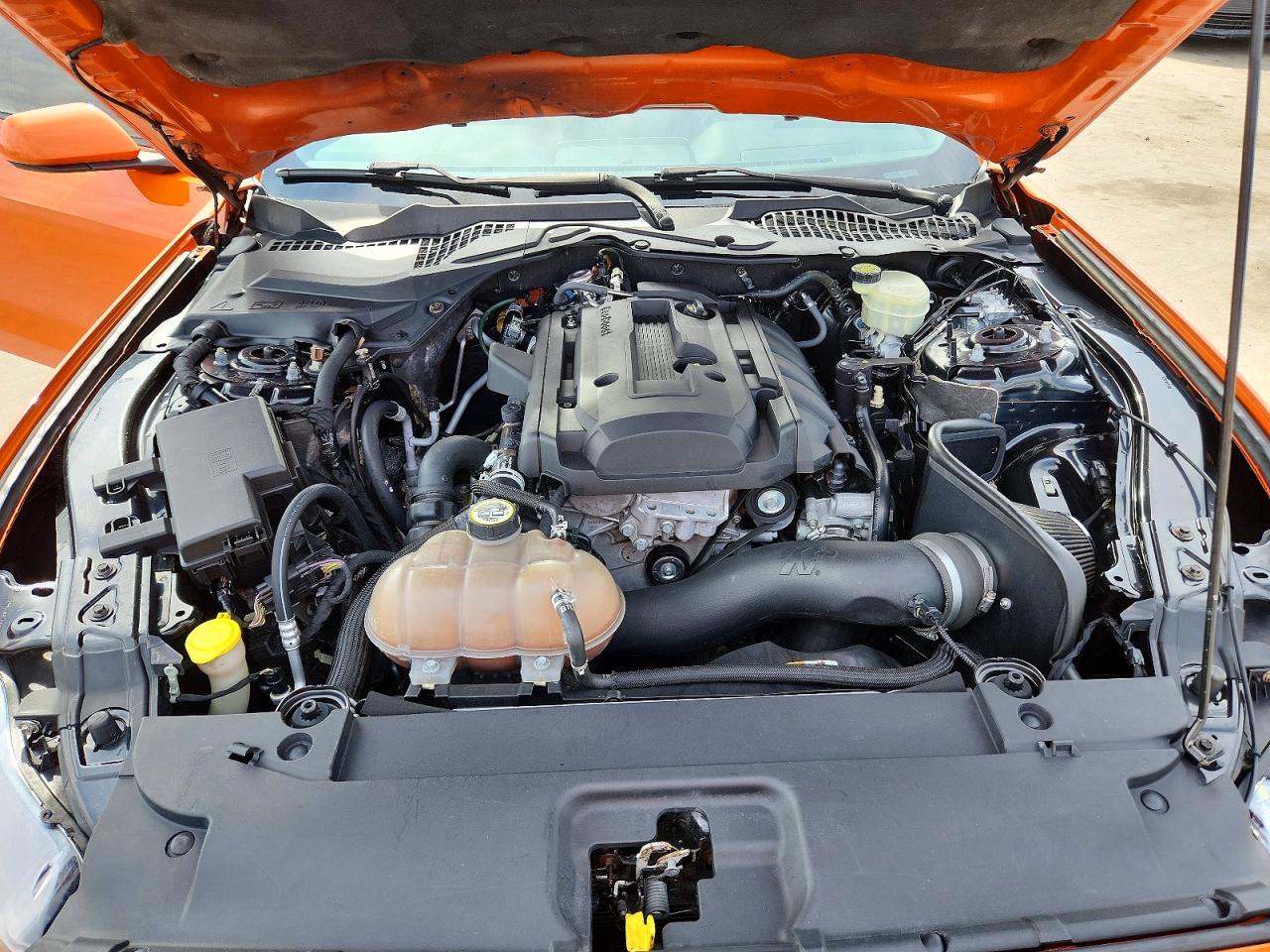 2015 Ford Mustang Orange vin: 1FA6P8TH7F5417929
