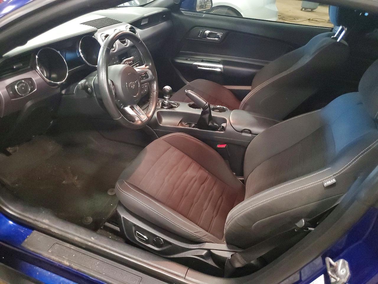 2015 Ford Mustang Blue vin: 1FA6P8TH7F5420720