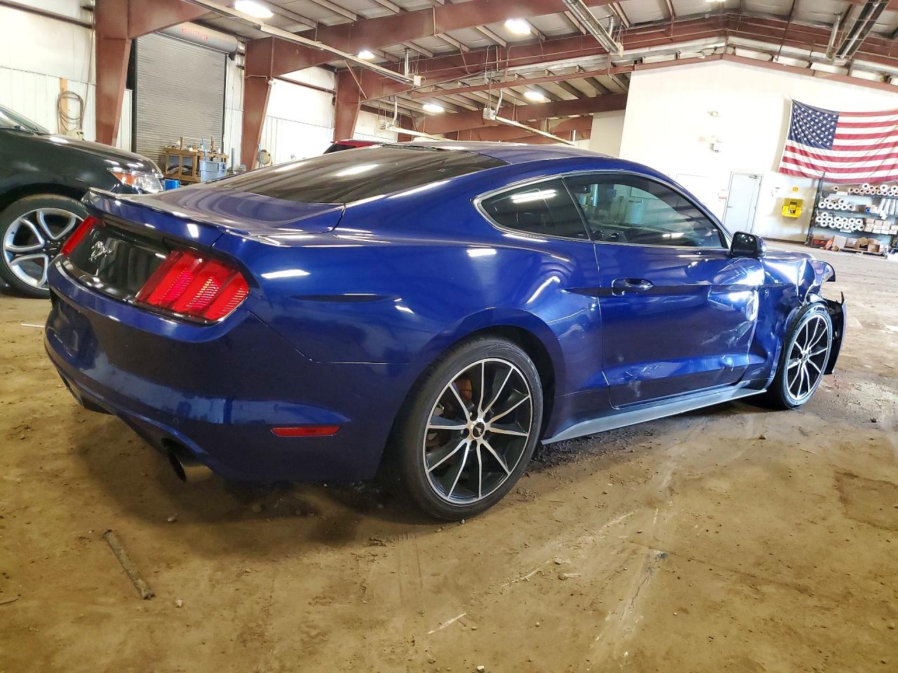 2015 Ford Mustang Blue vin: 1FA6P8TH7F5420720