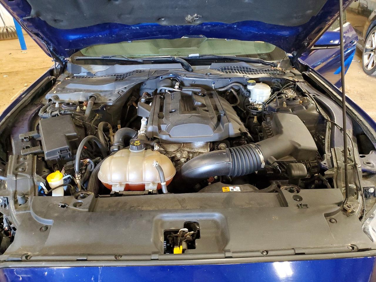 2015 Ford Mustang Blue vin: 1FA6P8TH7F5420720