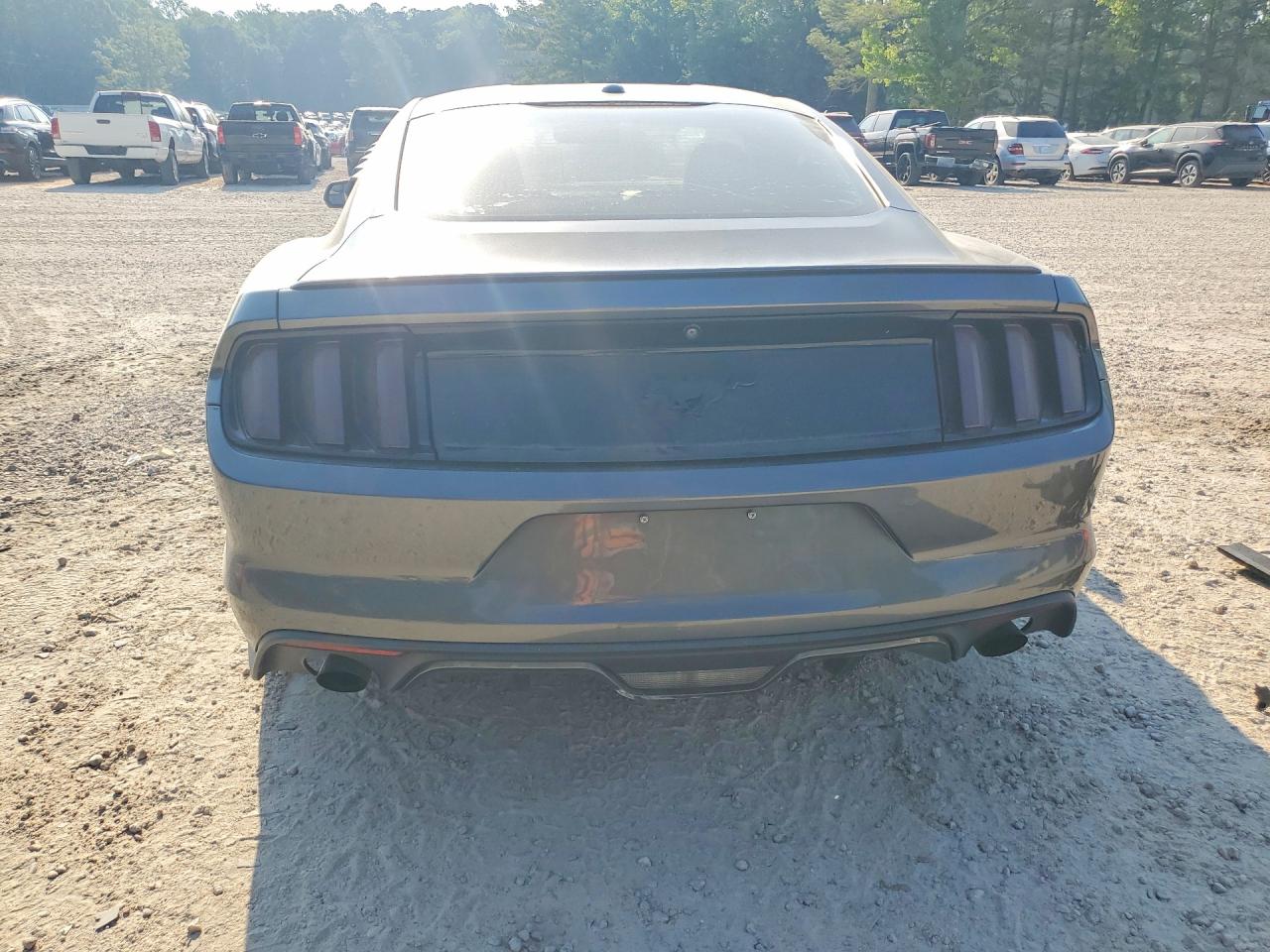 2016 Ford Mustang Gray vin: 1FA6P8TH7G5231647