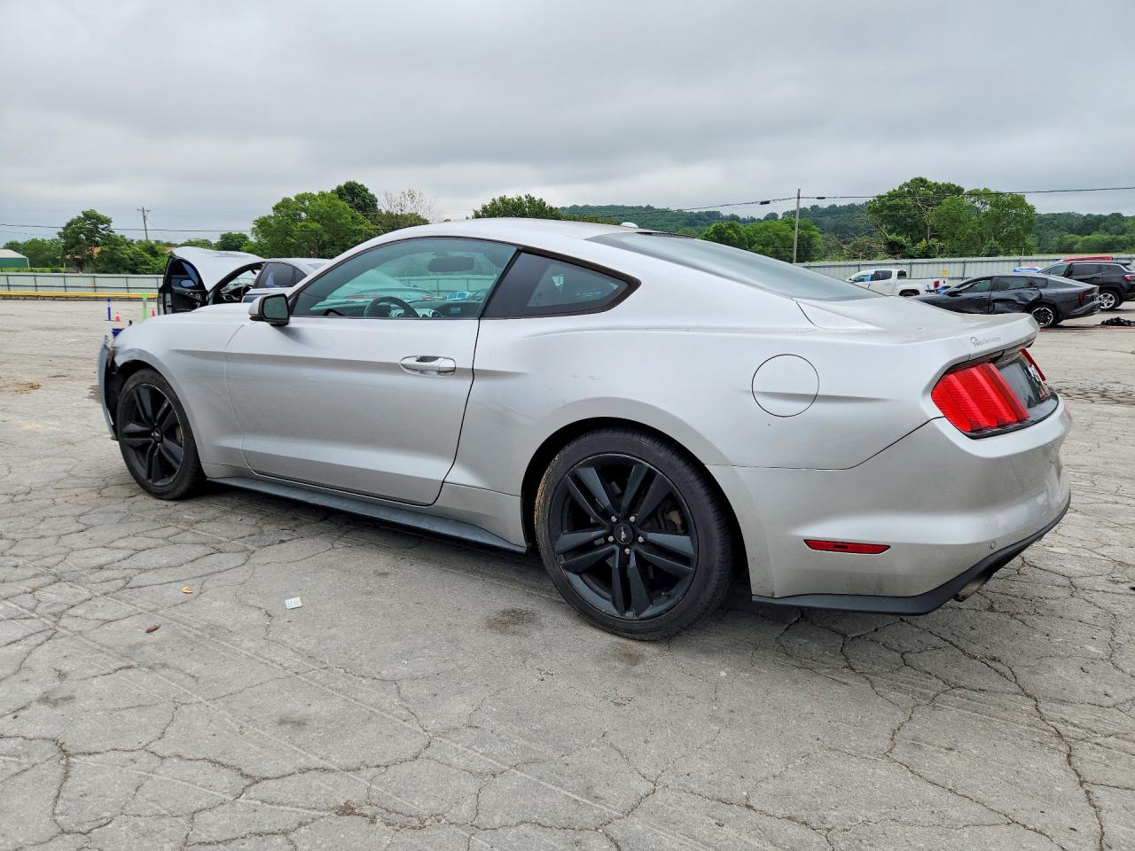 2017 Ford Mustang Silver vin: 1FA6P8TH7H5212422