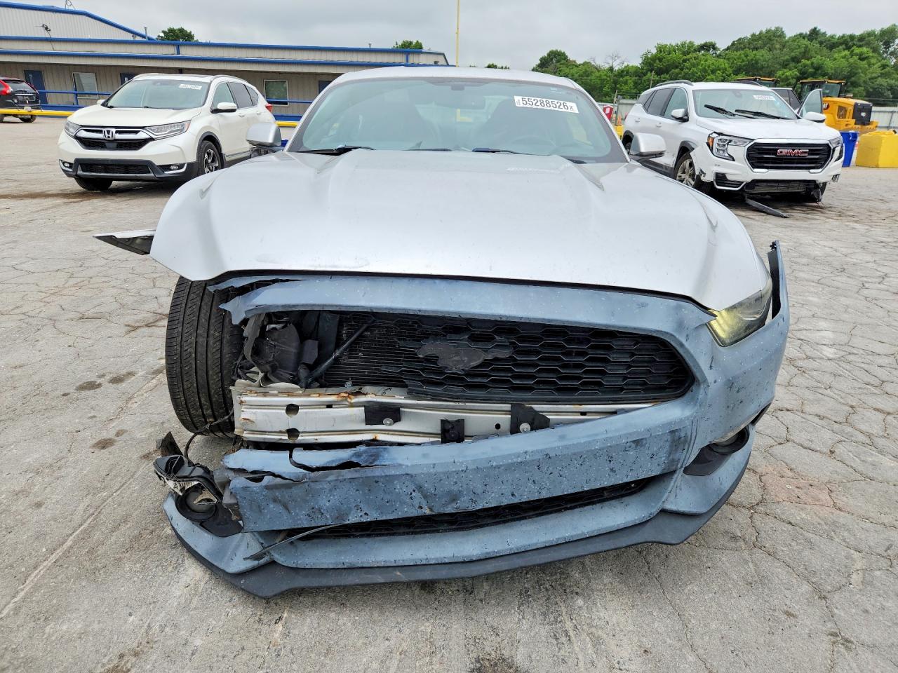 2017 Ford Mustang Silver vin: 1FA6P8TH7H5212422