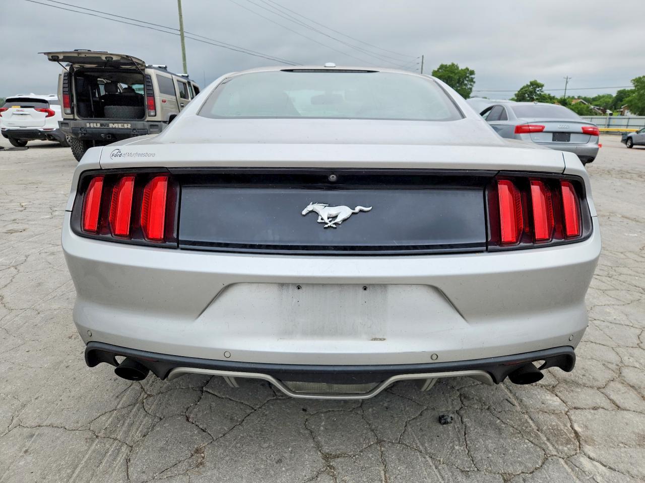 2017 Ford Mustang Silver vin: 1FA6P8TH7H5212422