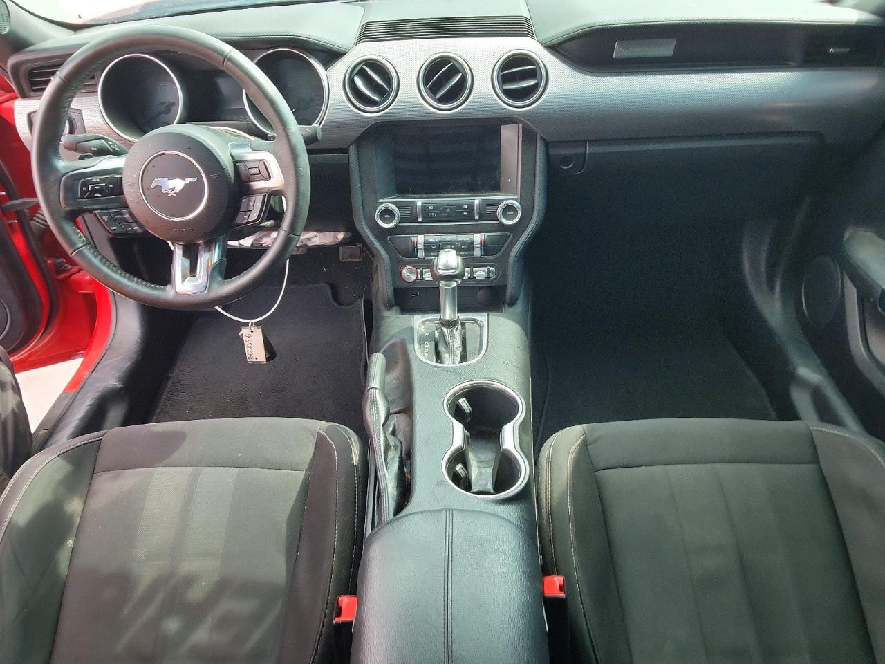 2019 Ford Mustang Red vin: 1FA6P8TH7K5115180
