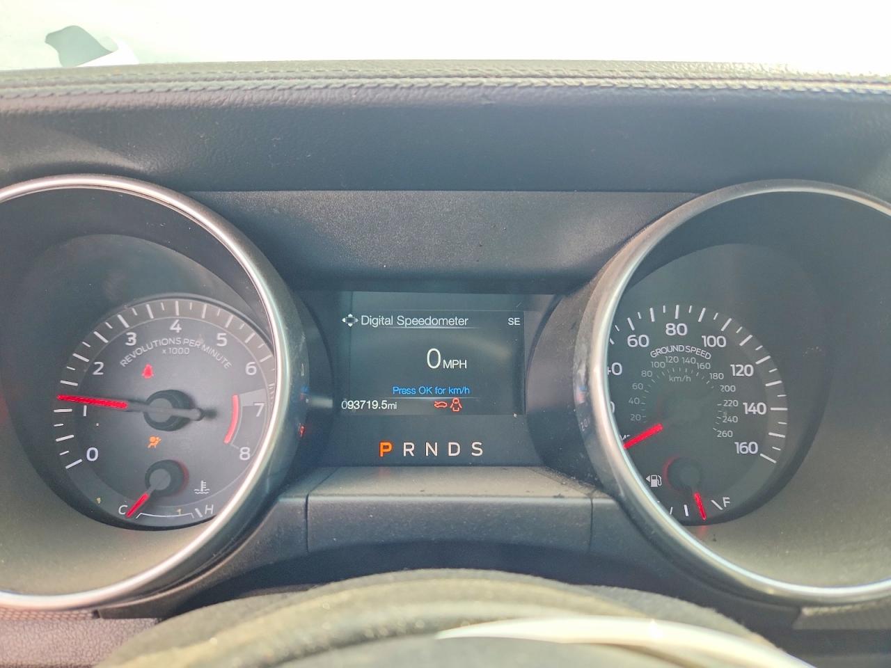 2019 Ford Mustang Red vin: 1FA6P8TH7K5115180