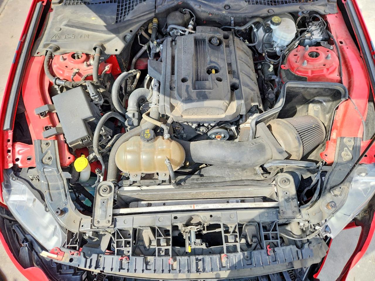 2019 Ford Mustang Red vin: 1FA6P8TH7K5115180