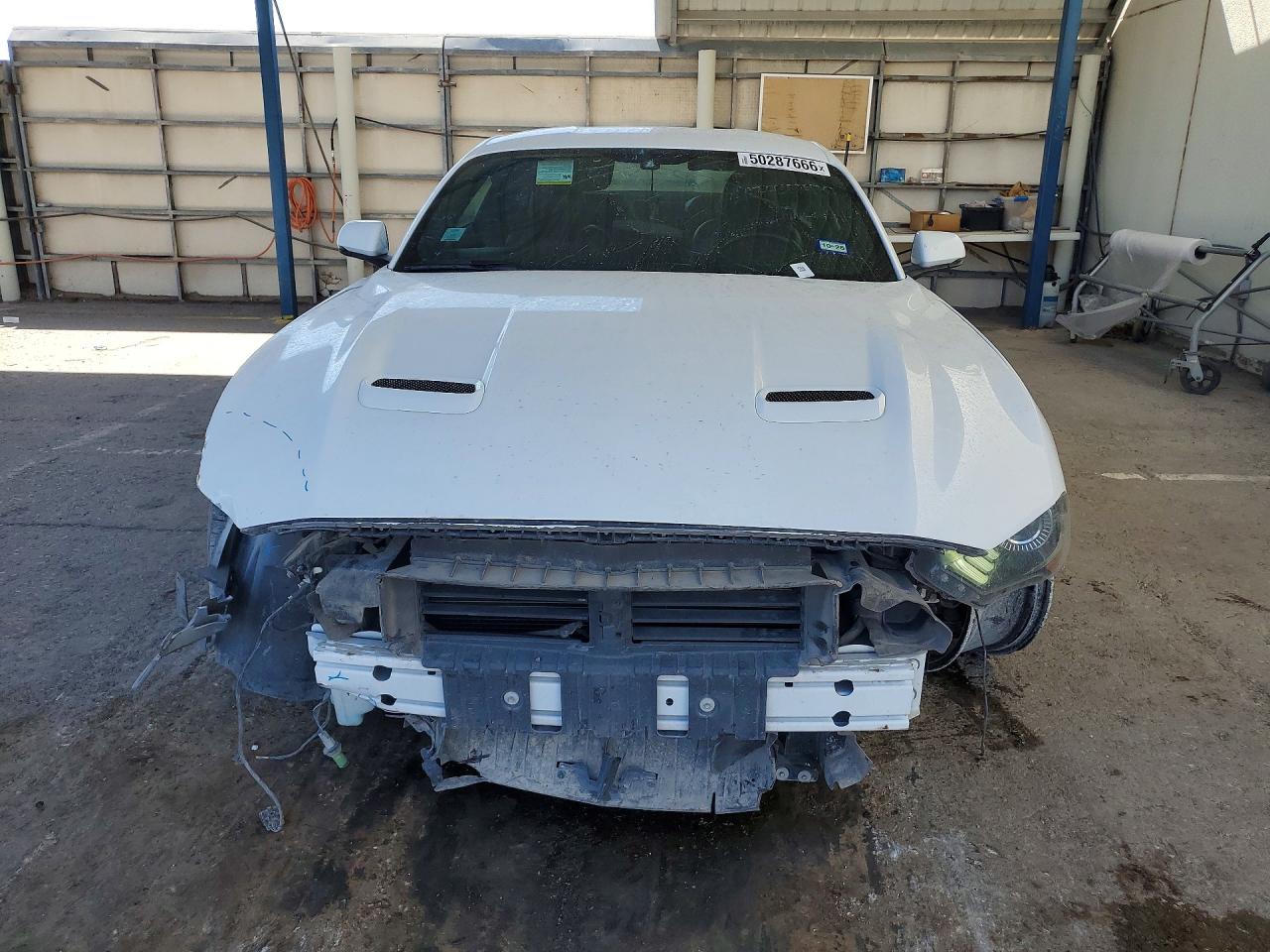 2020 Ford Mustang White vin: 1FA6P8TH7L5132210