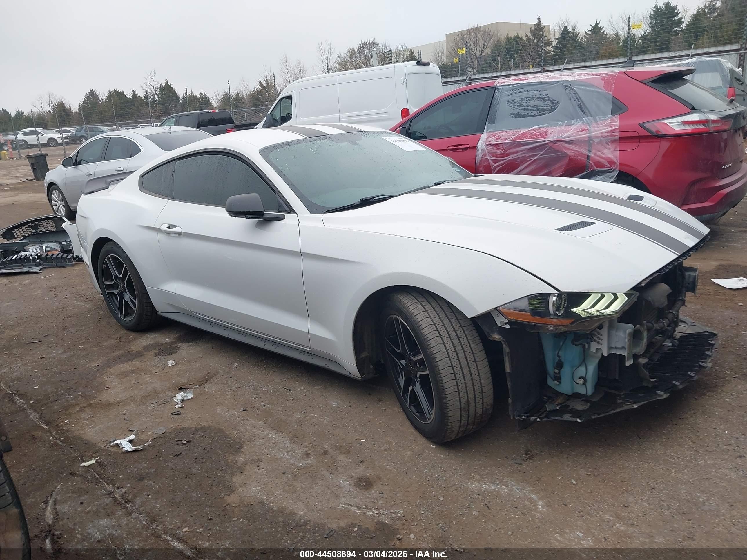2020 Ford Mustang Ecoboost Premium Fastback White vin: 1FA6P8TH7L5134703