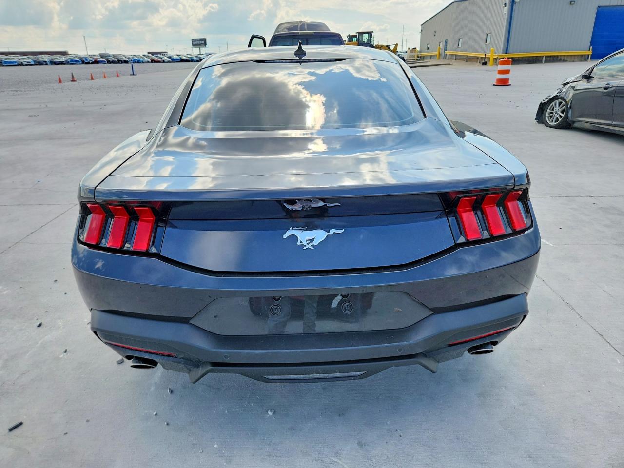 2024 Ford Mustang Black vin: 1FA6P8TH7R5107042