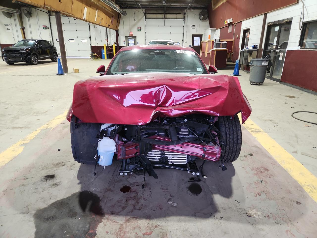 2025 Ford Mustang Красный vin: 1FA6P8TH7S5109153 Damage: Grille, Missing, Replacement Required