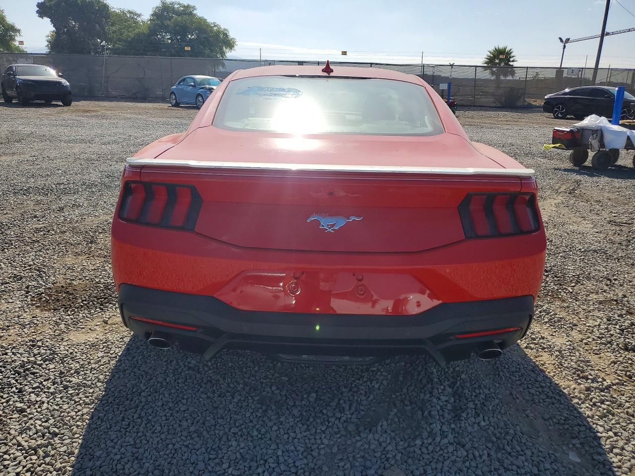 2026 Ford Mustang Red vin: 1FA6P8TH7T5103841