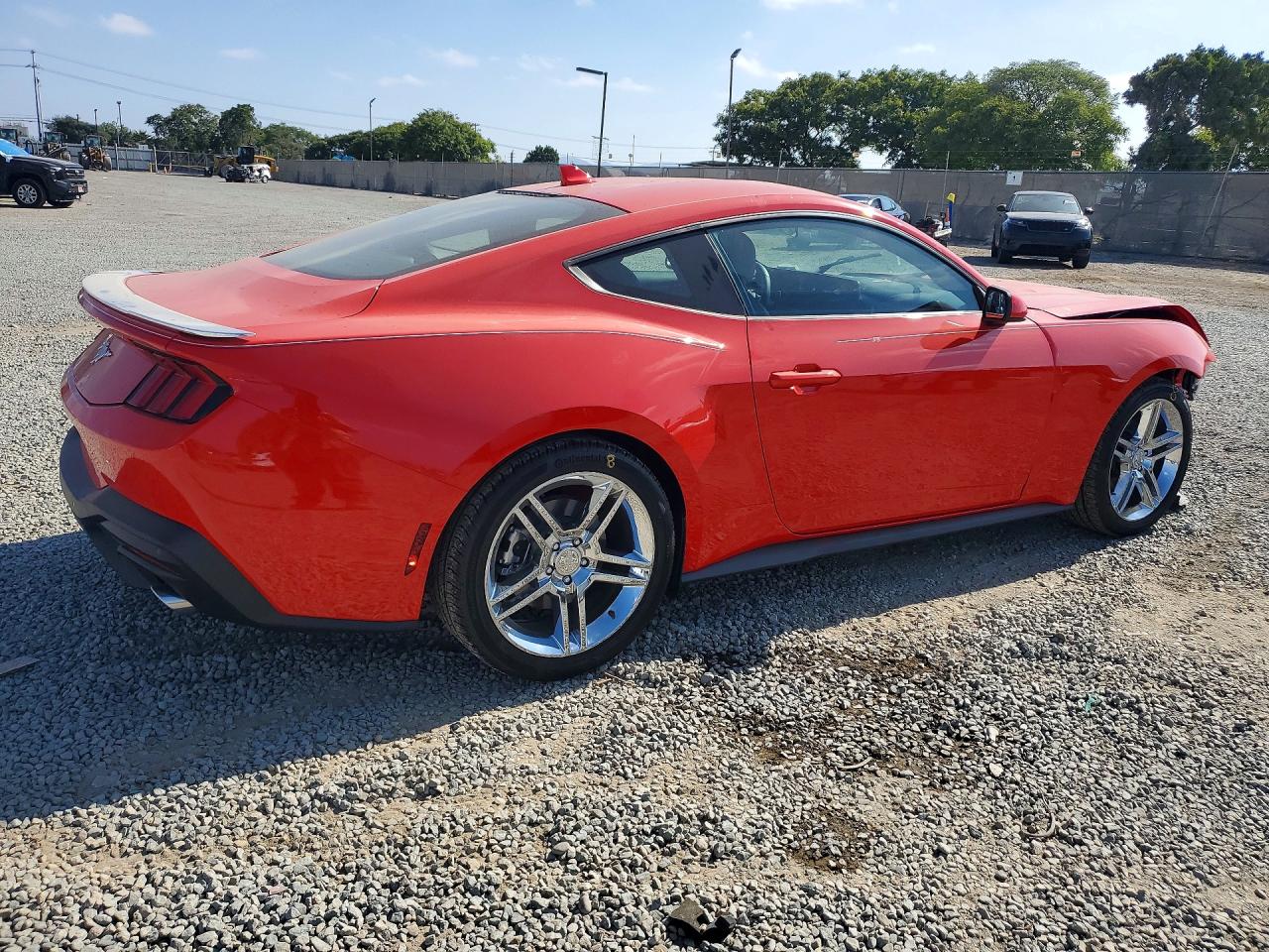 2026 Ford Mustang Red vin: 1FA6P8TH7T5103841