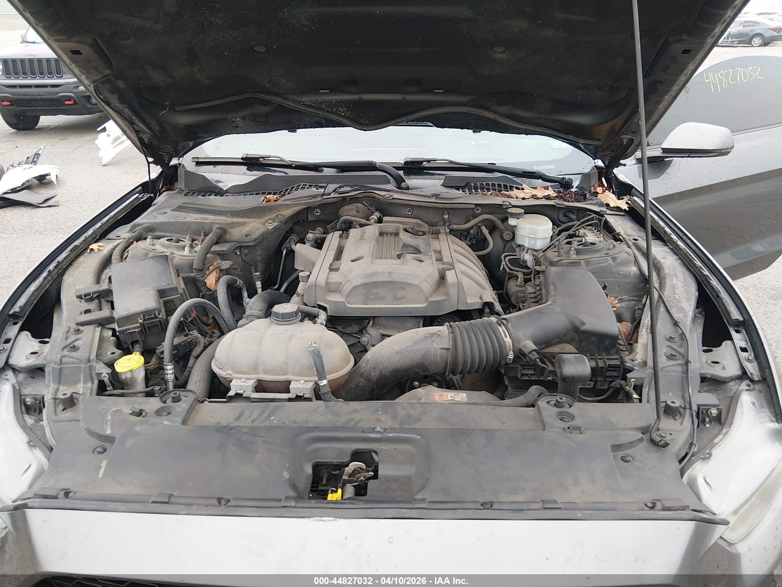 2015 Ford Mustang Ecoboost Gray vin: 1FA6P8TH8F5299714