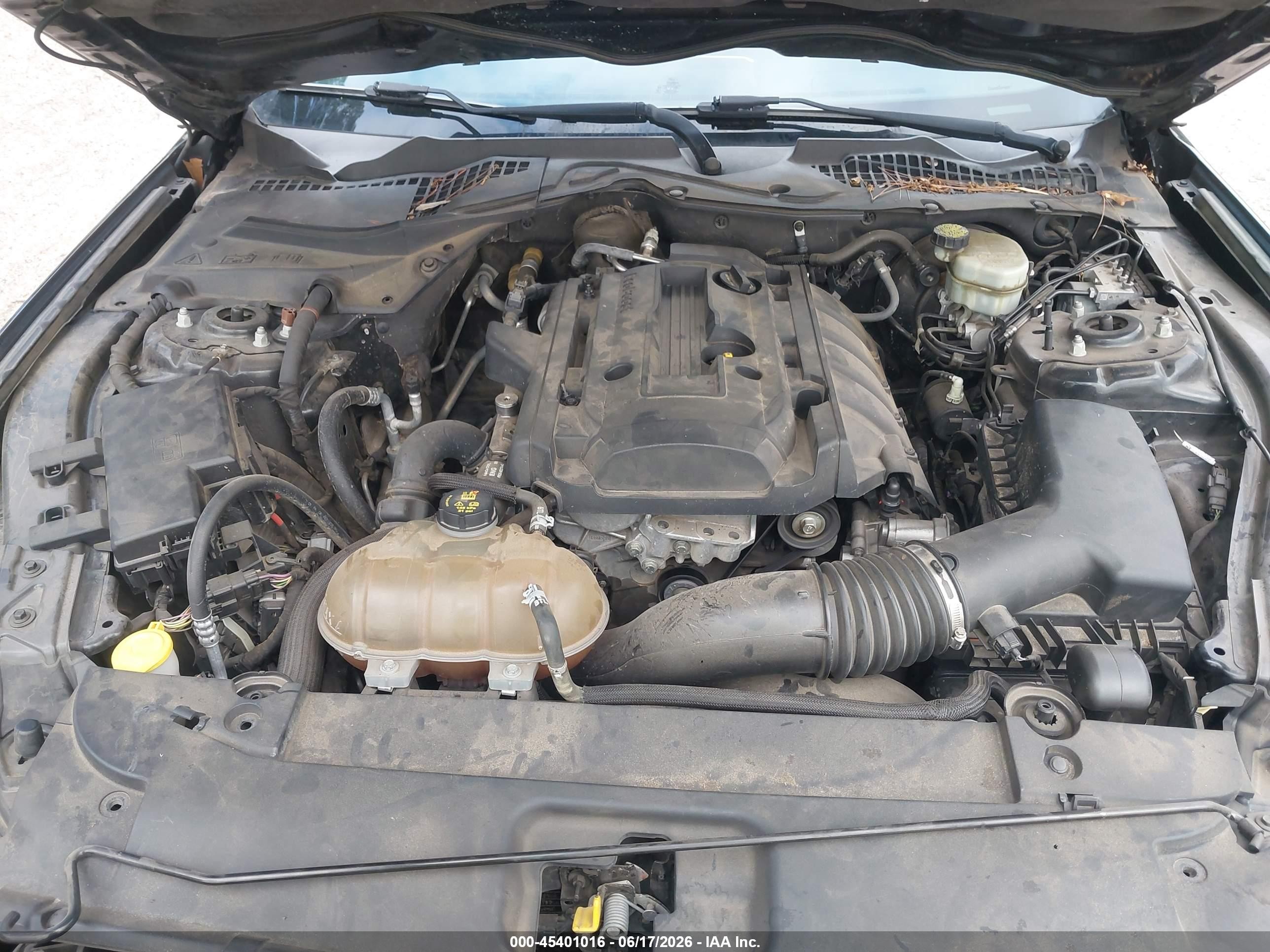 2015 Ford Mustang Ecoboost Black vin: 1FA6P8TH8F5325955