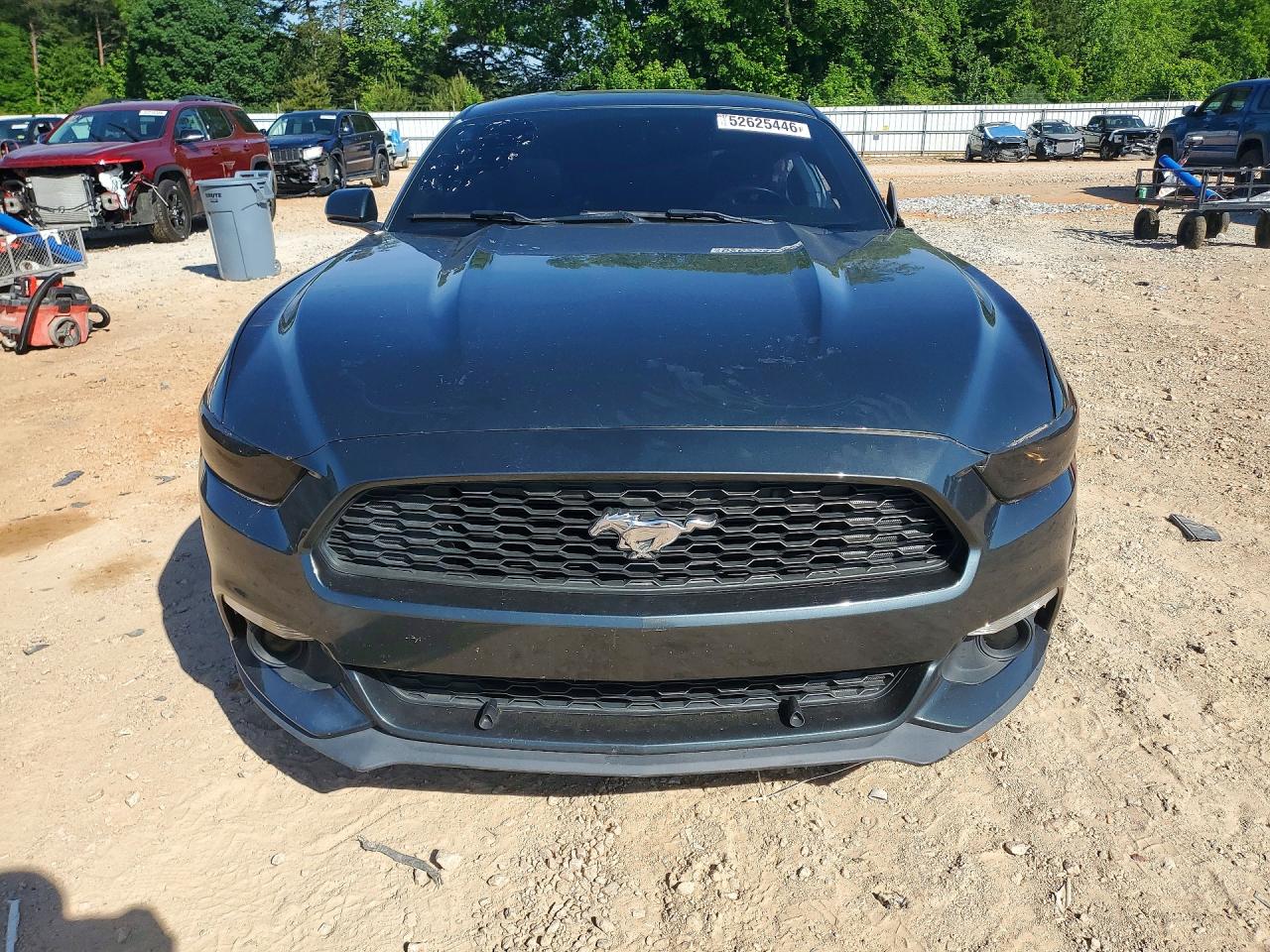 2015 Ford Mustang Серый vin: 1FA6P8TH8F5336969