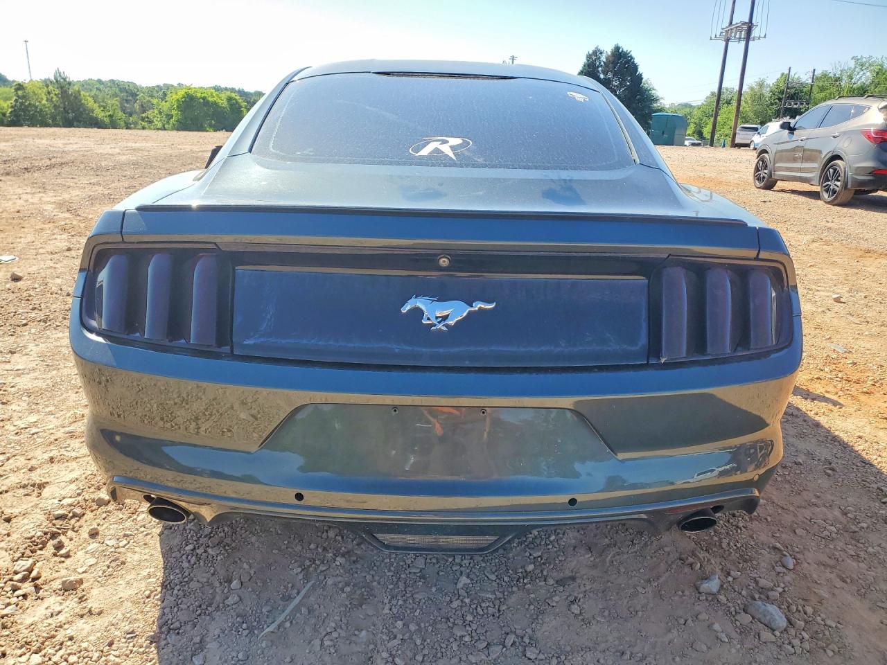 2015 Ford Mustang Серый vin: 1FA6P8TH8F5336969