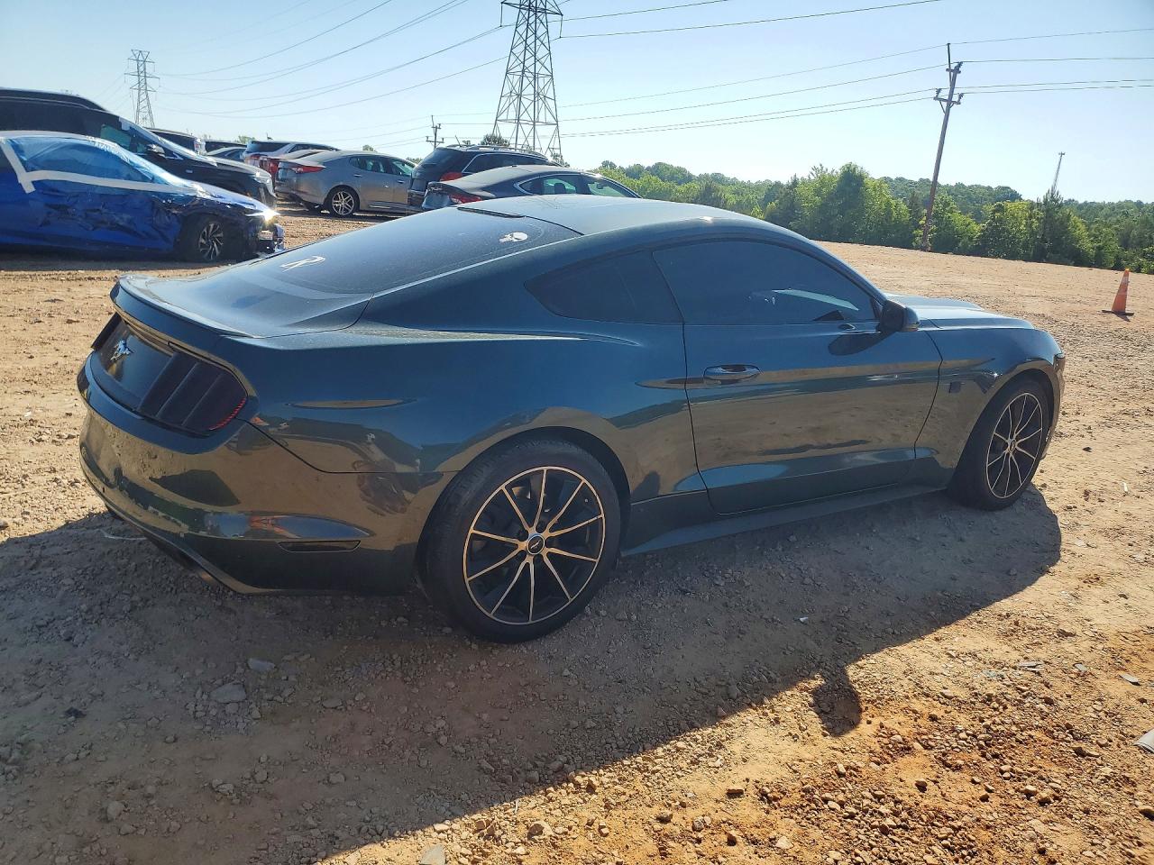 2015 Ford Mustang Серый vin: 1FA6P8TH8F5336969