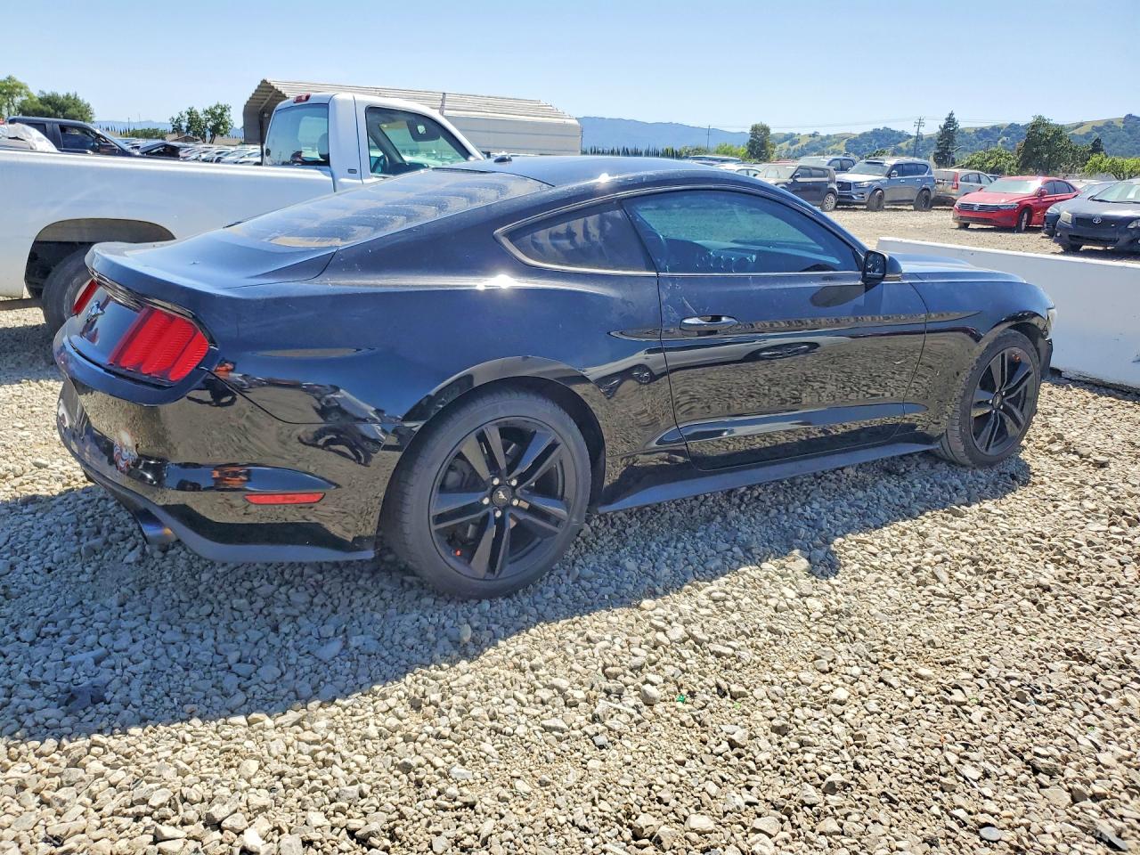 2015 Ford Mustang Black vin: 1FA6P8TH8F5363623