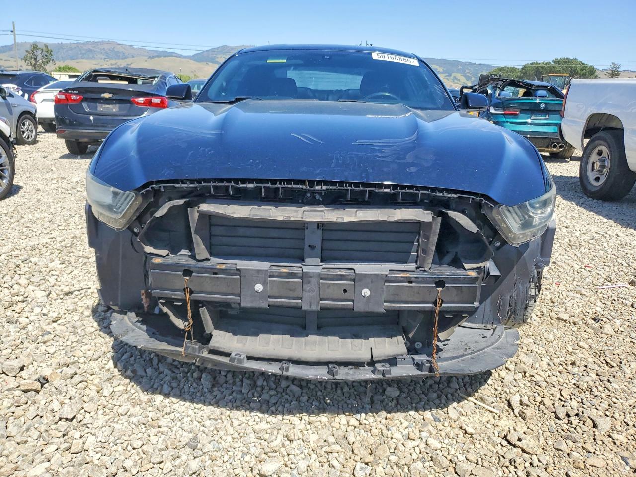 2015 Ford Mustang Black vin: 1FA6P8TH8F5363623