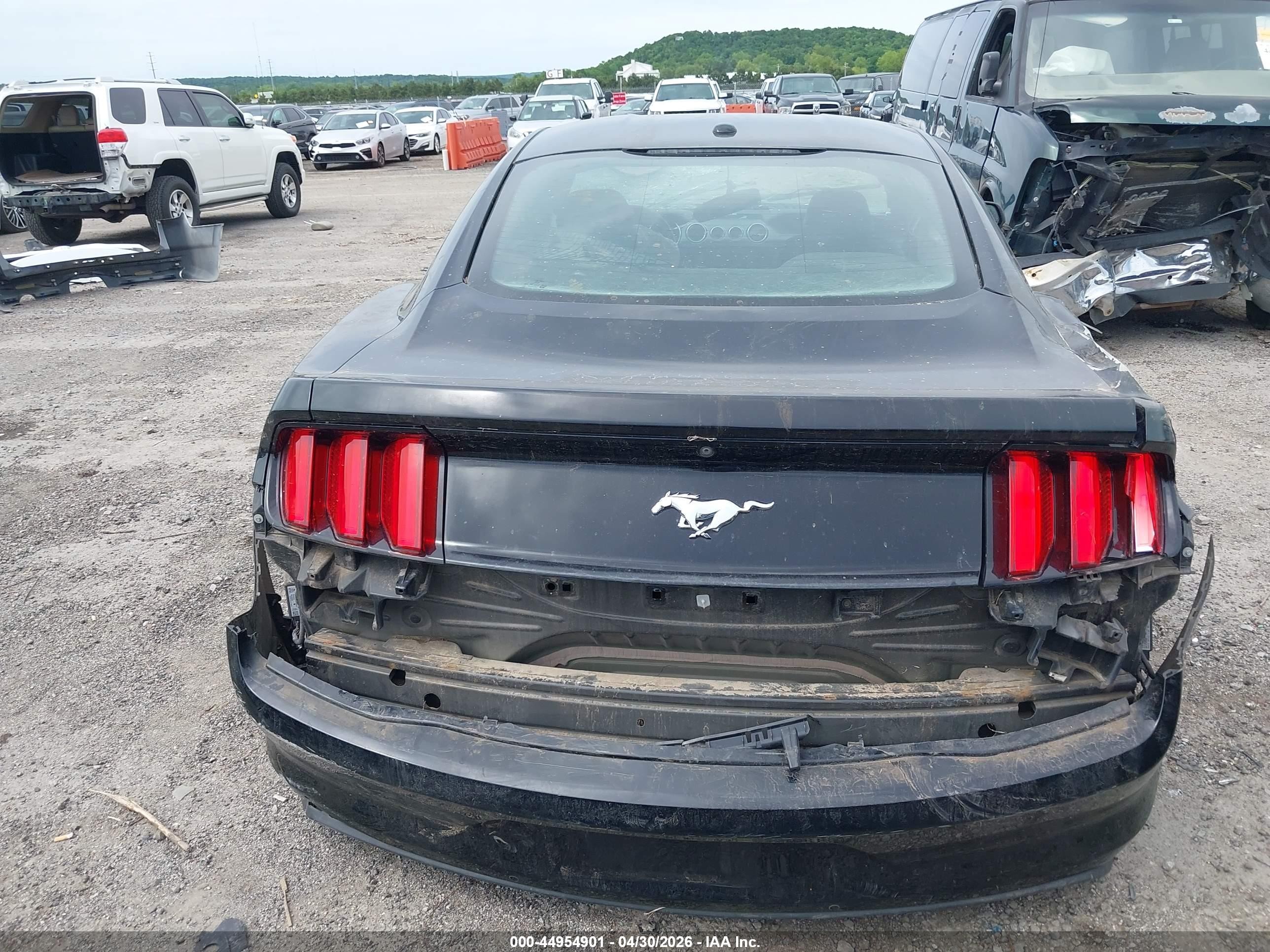 2015 Ford Mustang Ecoboost Black vin: 1FA6P8TH8F5417289