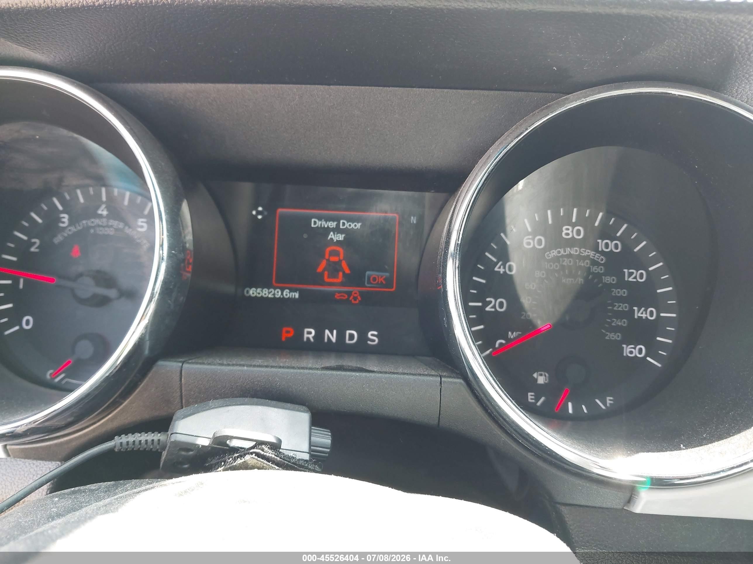 2015 Ford Mustang Ecoboost White vin: 1FA6P8TH8F5434237