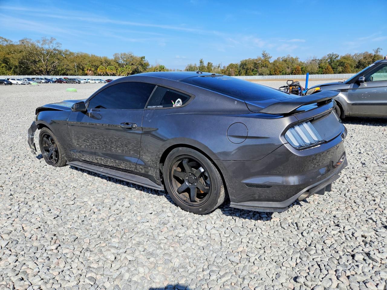 2016 Ford Mustang Серый vin: 1FA6P8TH8G5281411