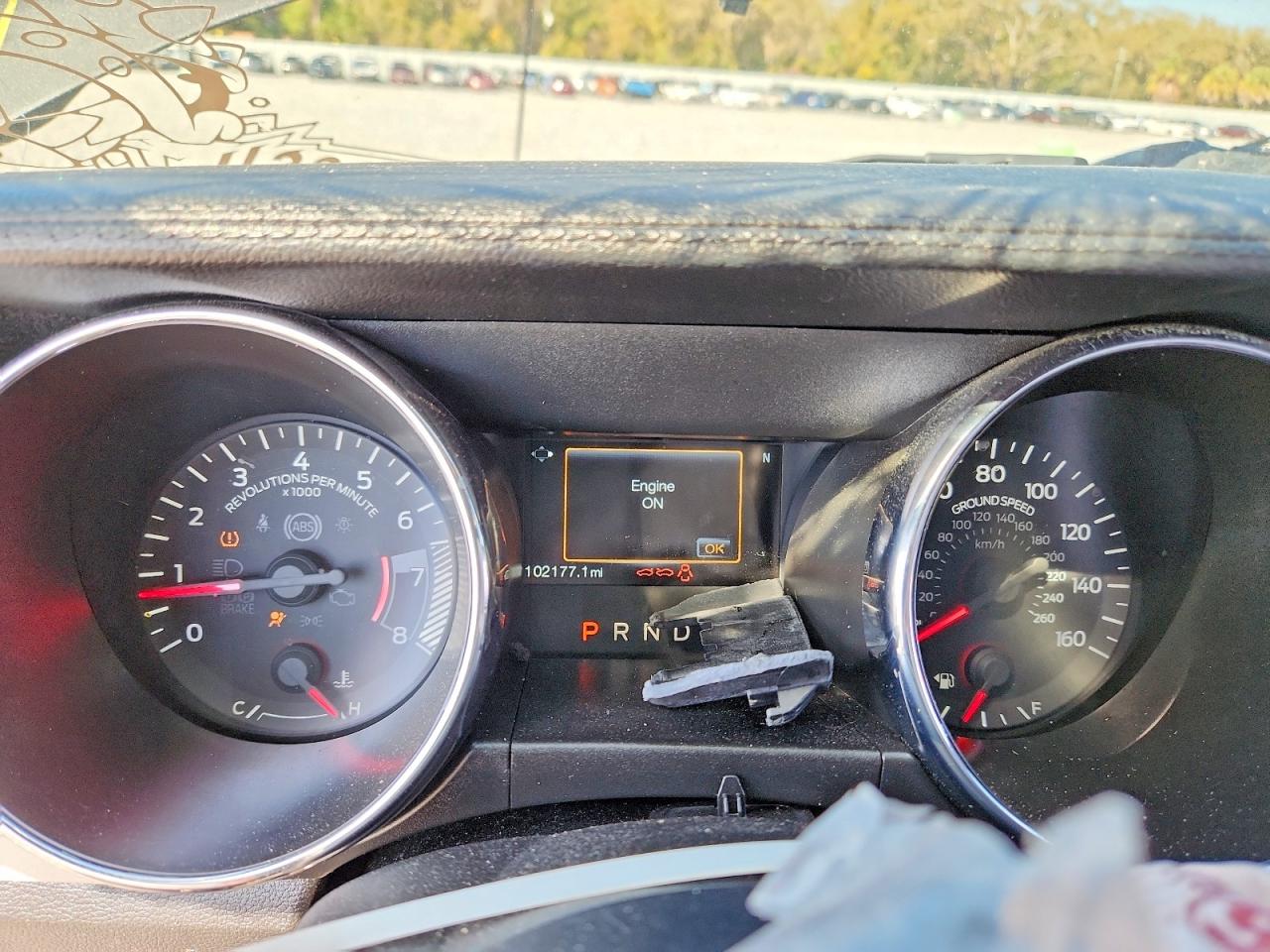 2016 Ford Mustang Серый vin: 1FA6P8TH8G5281411