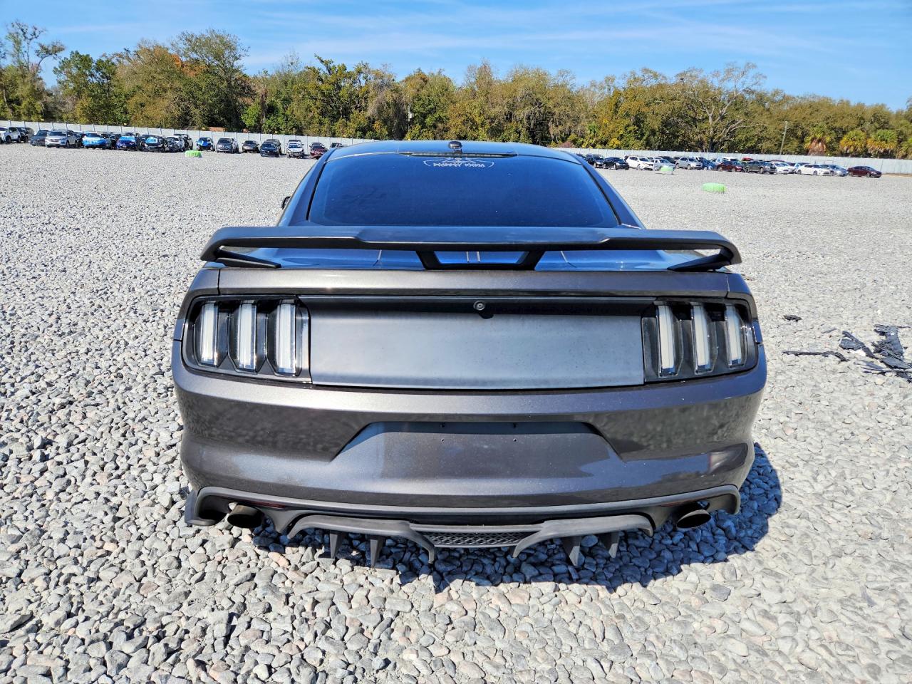 2016 Ford Mustang Серый vin: 1FA6P8TH8G5281411