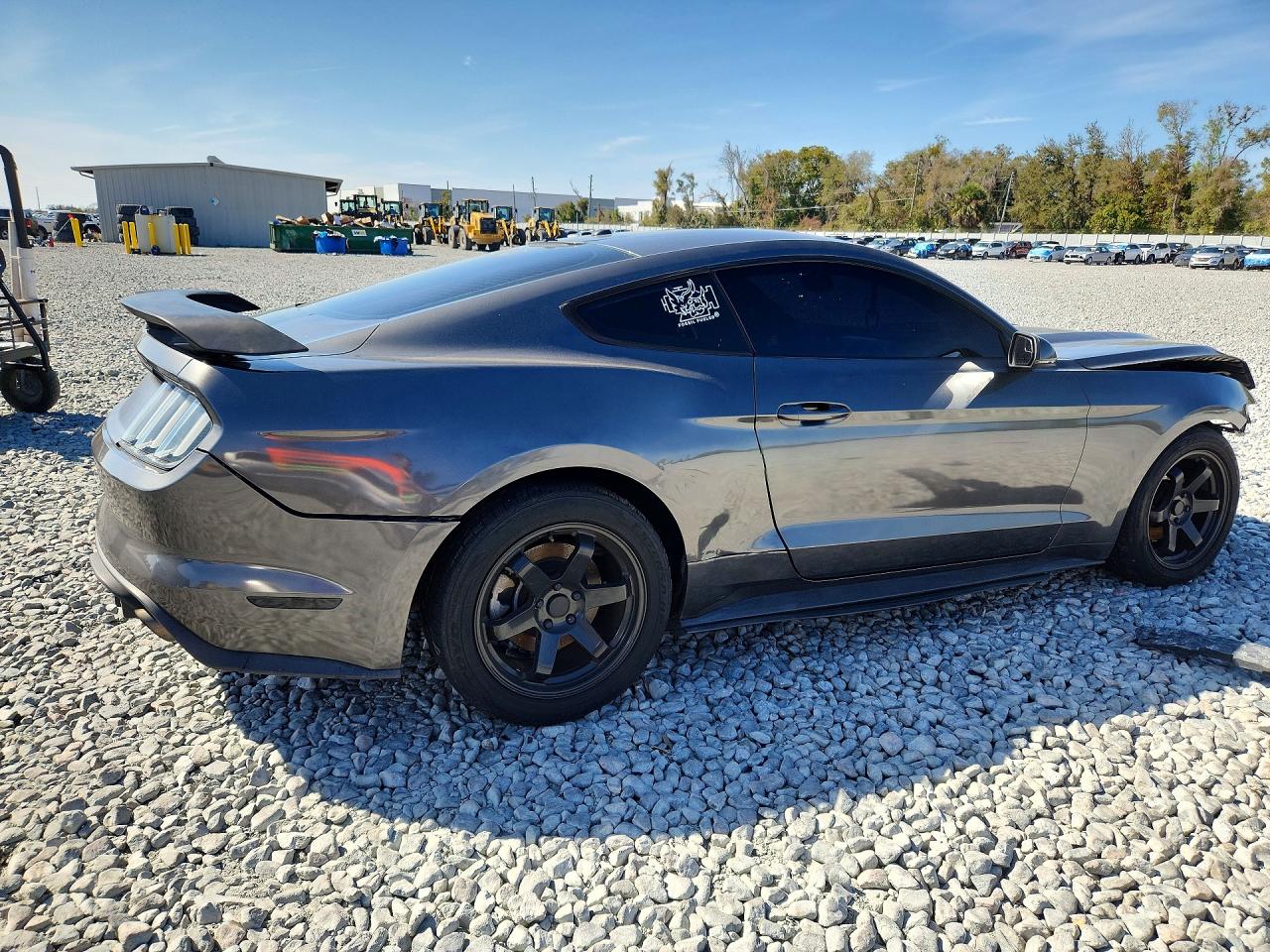 2016 Ford Mustang Серый vin: 1FA6P8TH8G5281411