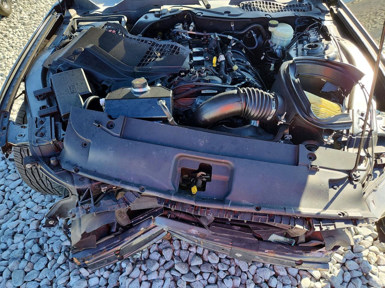 2016 Ford Mustang Серый vin: 1FA6P8TH8G5281411