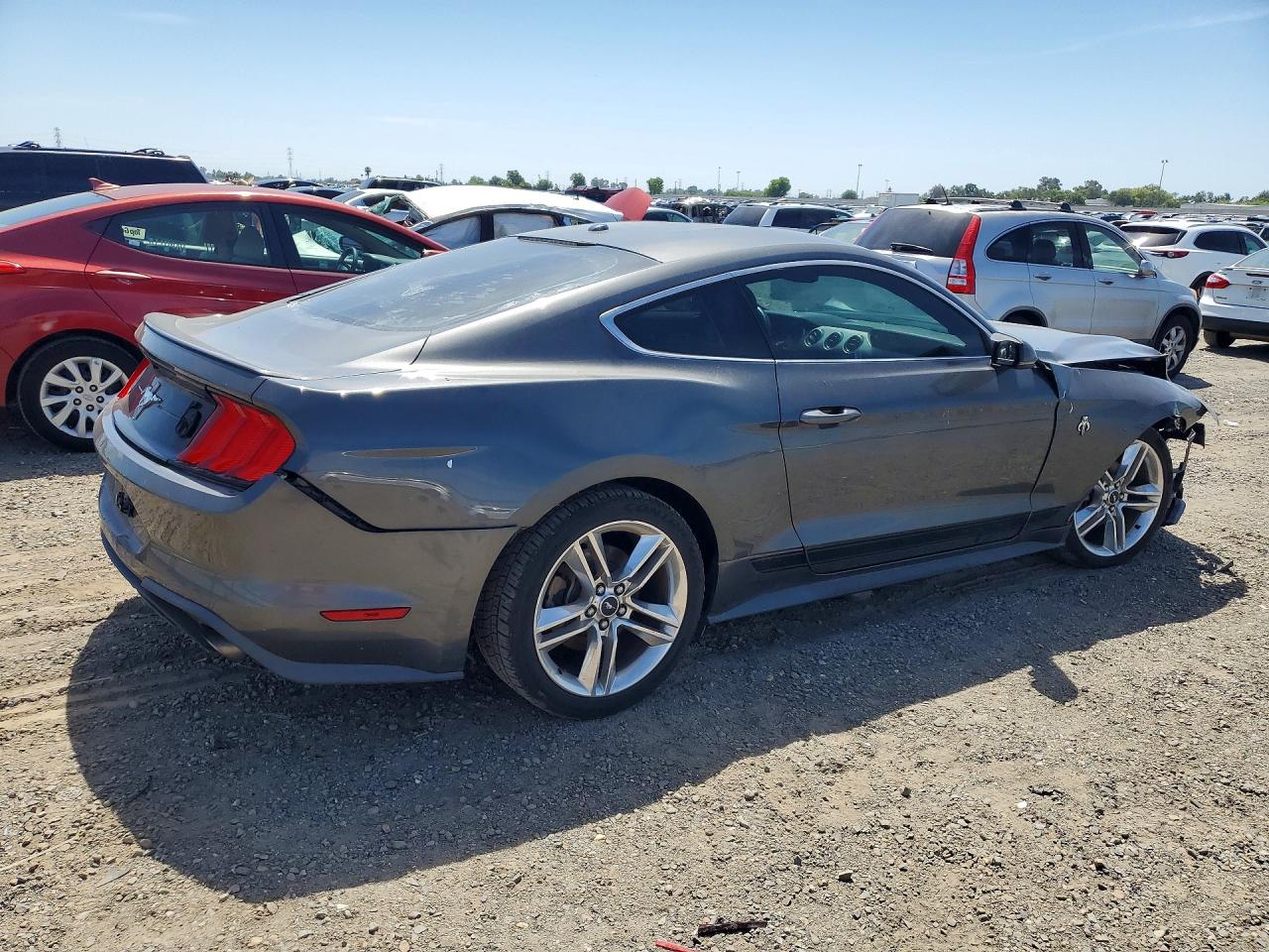 2018 Ford Mustang Gray vin: 1FA6P8TH8J5123139