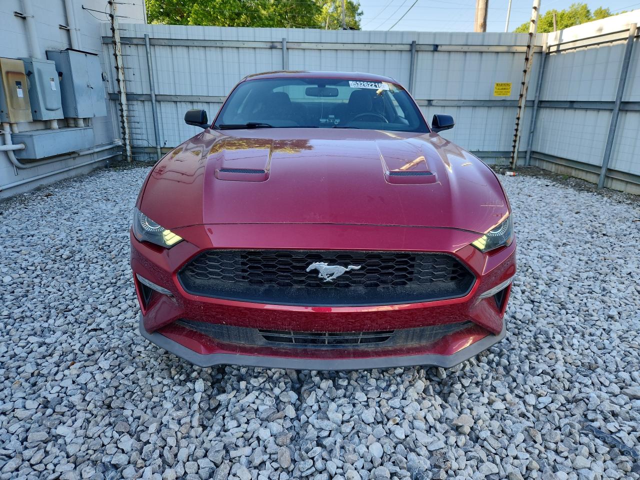 2018 Ford Mustang Red vin: 1FA6P8TH8J5158733 Damage: Front Bumper/Cover, Chipped, 10 Or More