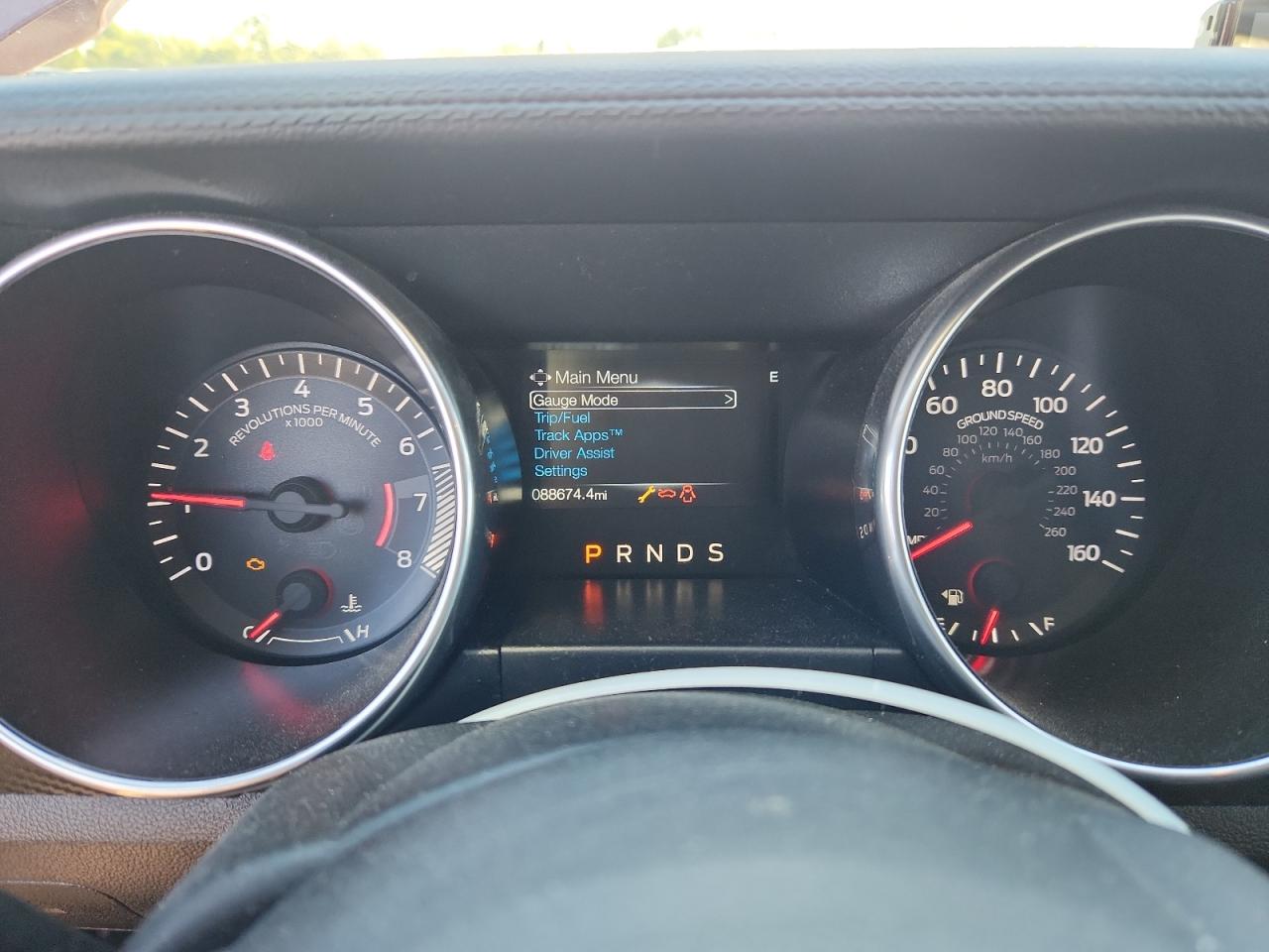 2018 Ford Mustang Red vin: 1FA6P8TH8J5158733 Damage: Warning Light - Engine, On, Unacceptable
