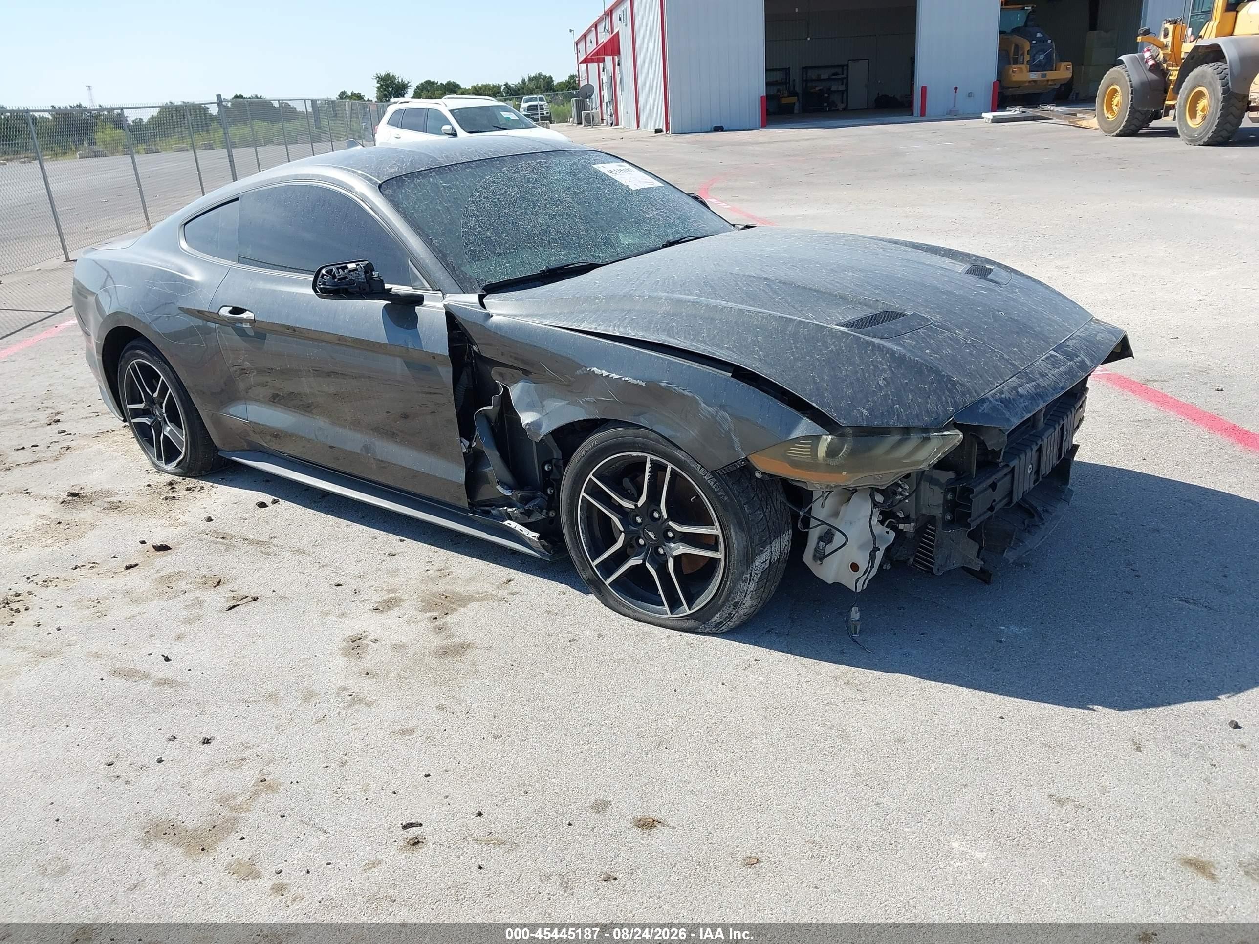 2020 Ford Mustang Ecoboost Fastback Gray vin: 1FA6P8TH8L5187605