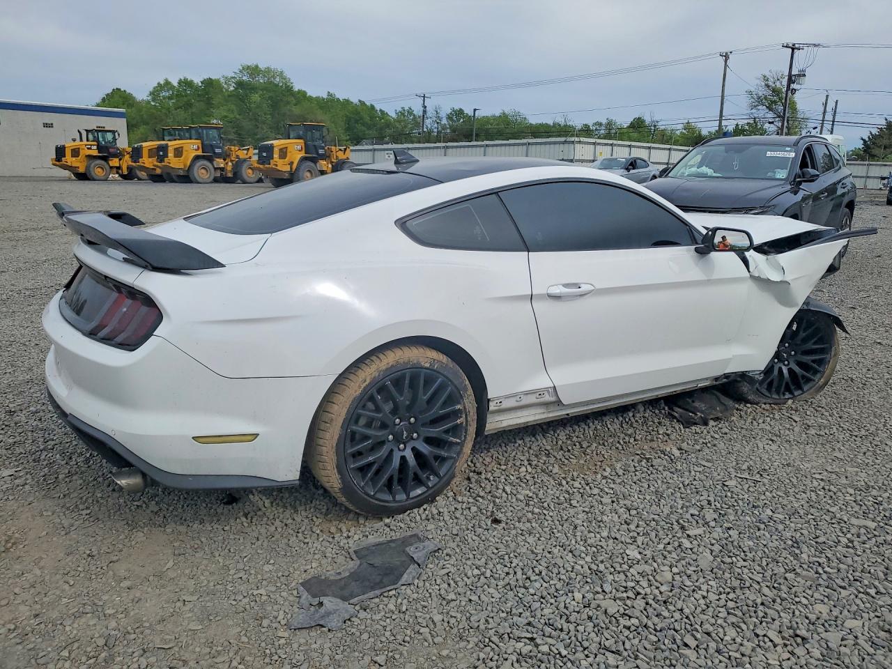 2021 Ford Mustang White vin: 1FA6P8TH8M5101467