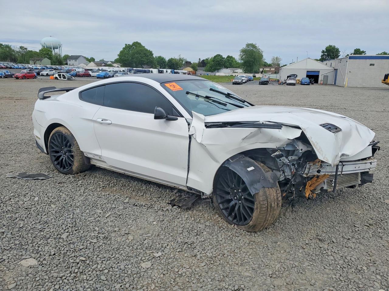 2021 Ford Mustang White vin: 1FA6P8TH8M5101467