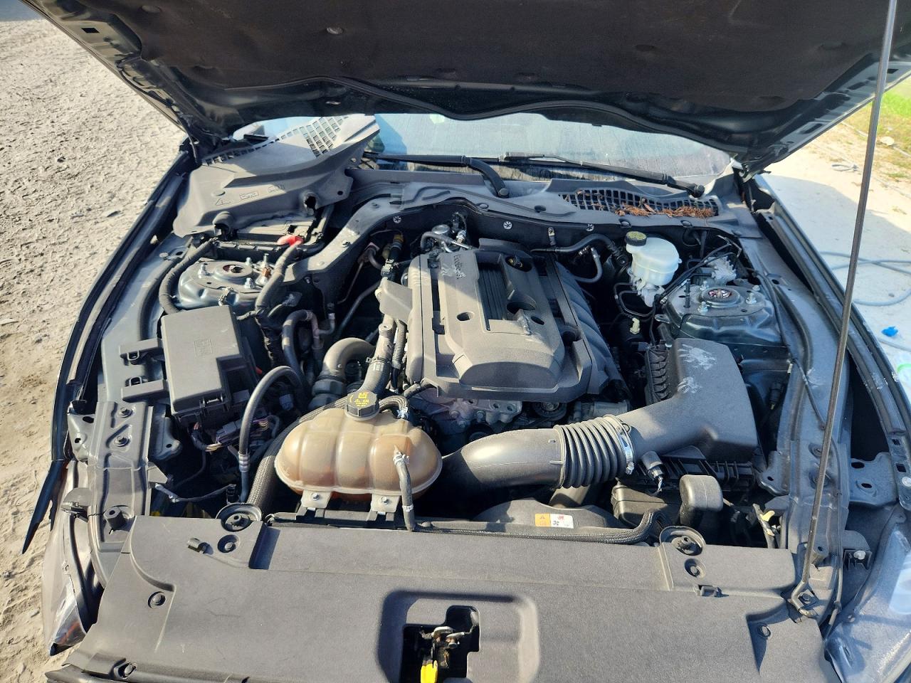 2015 Ford Mustang Gray vin: 1FA6P8TH9F5303415