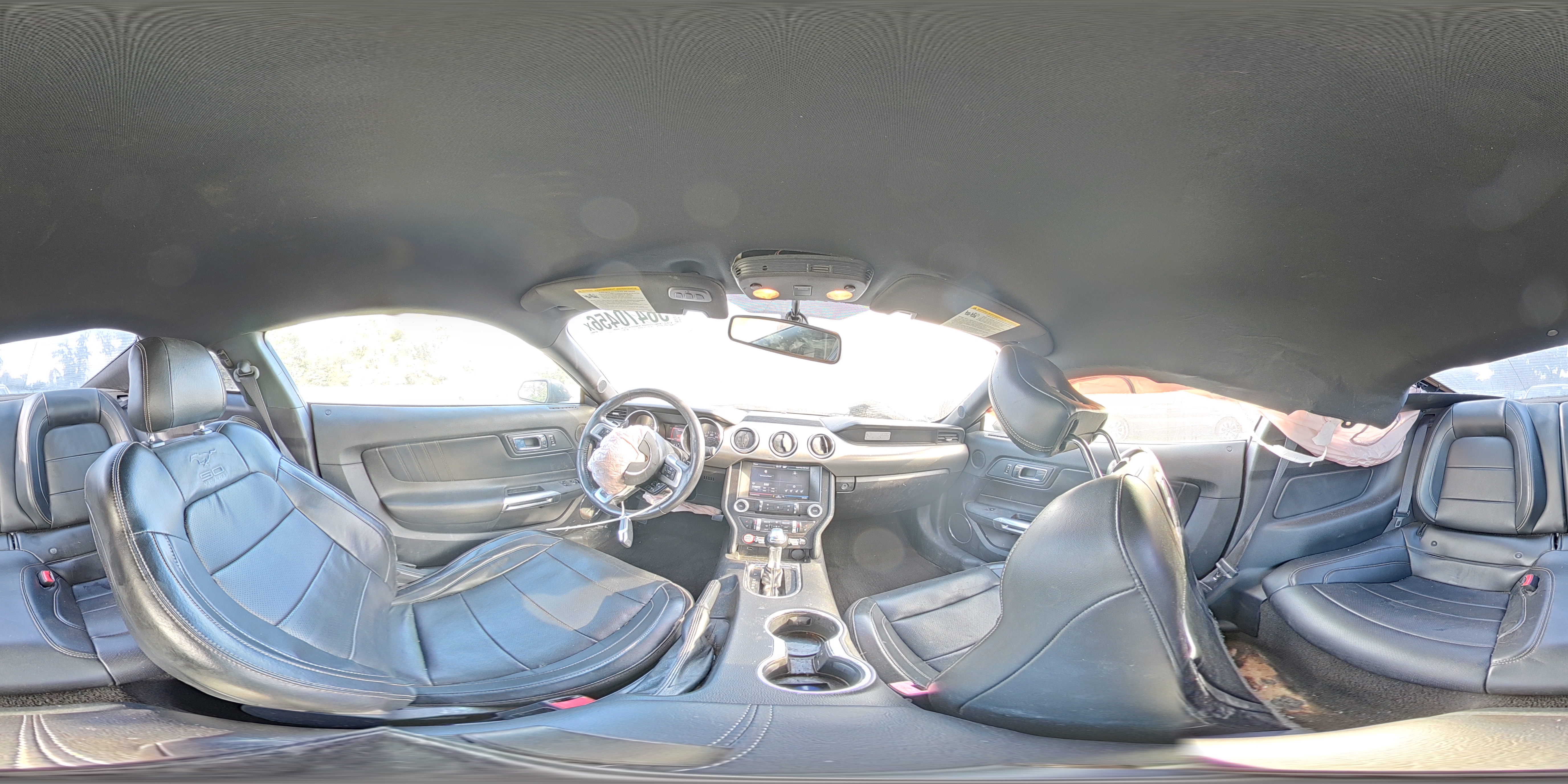 2015 Ford Mustang Gray vin: 1FA6P8TH9F5303415