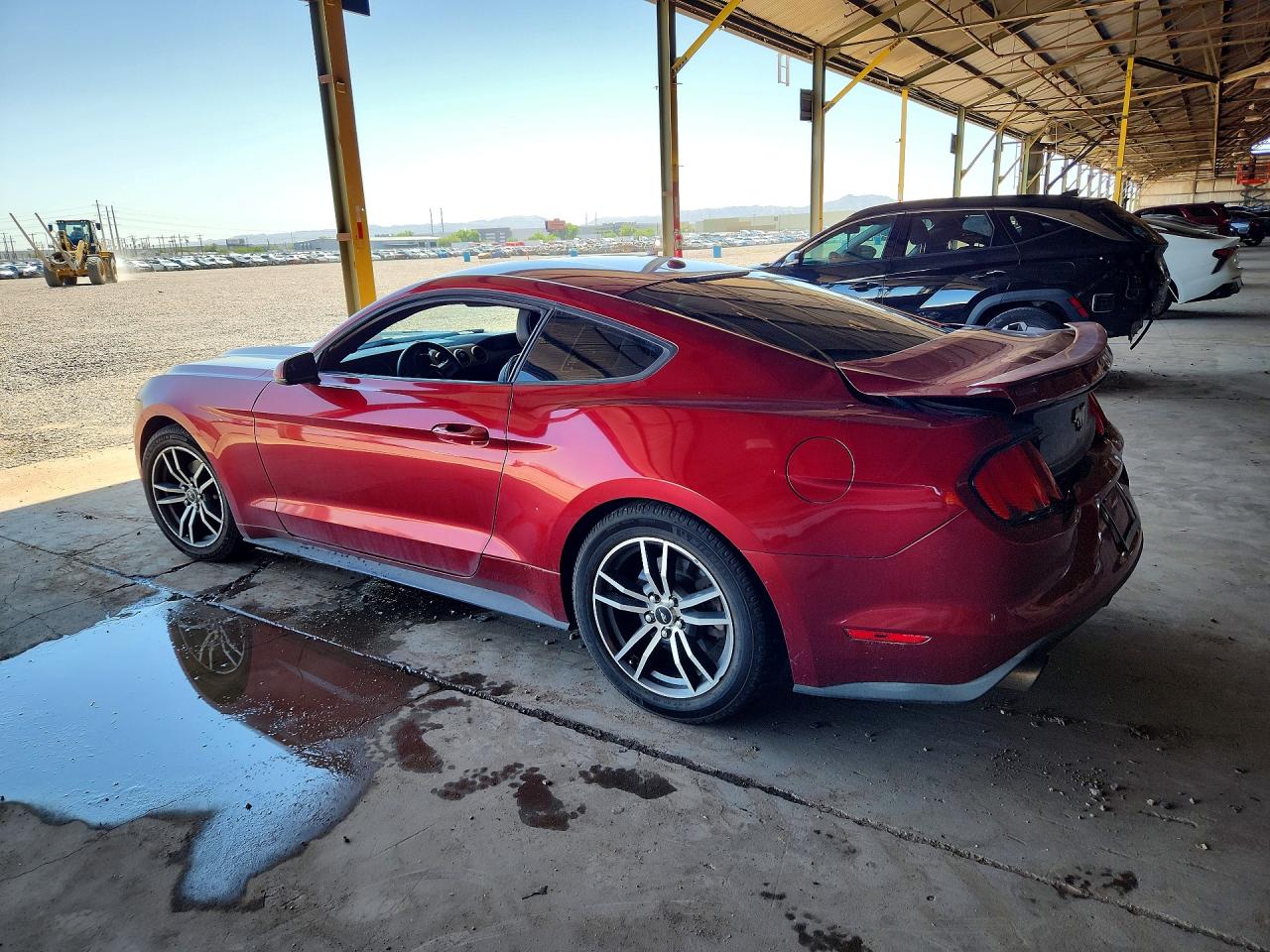 2015 Ford Mustang Red vin: 1FA6P8TH9F5312387
