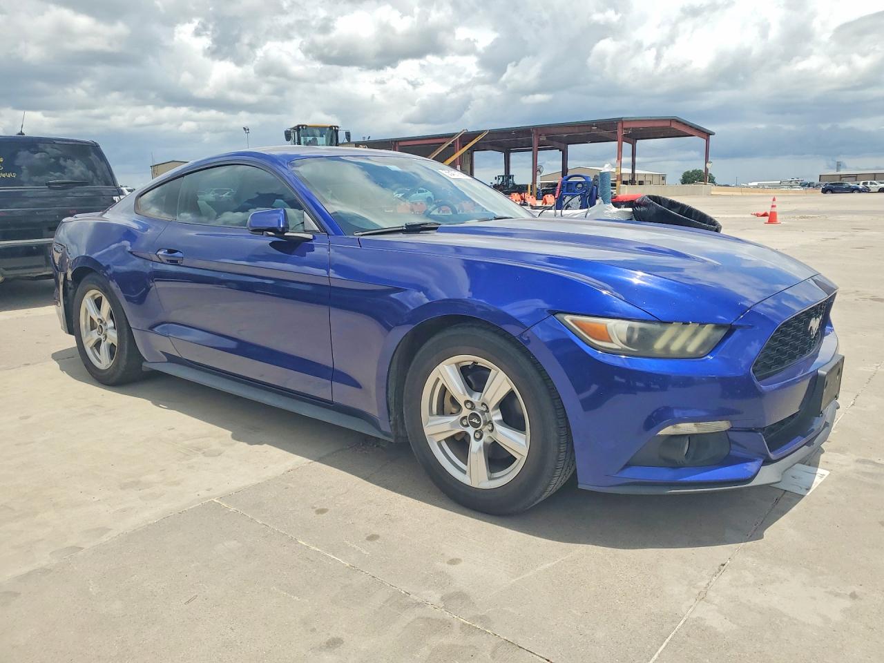 2015 Ford Mustang Blue vin: 1FA6P8TH9F5314205