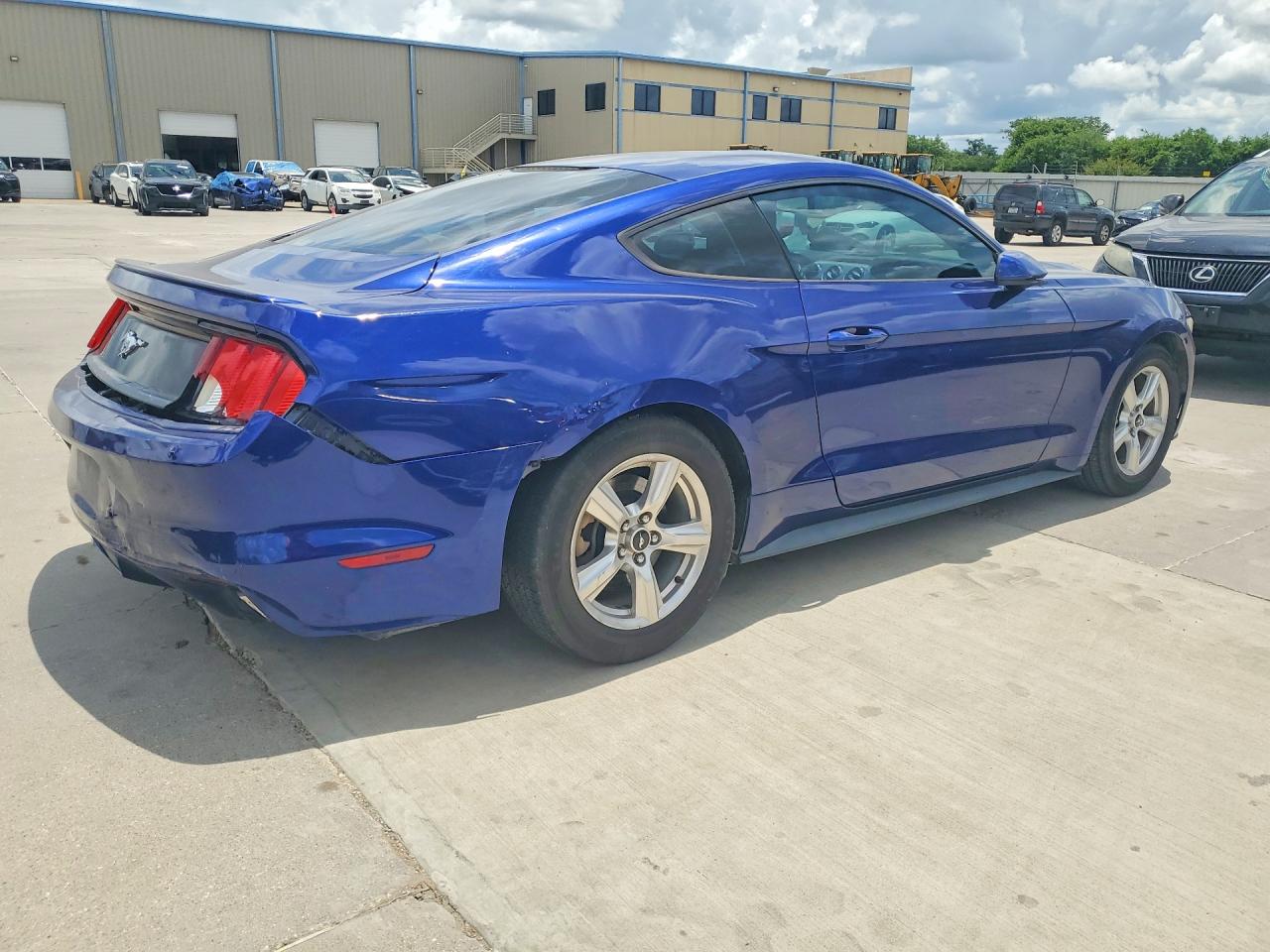 2015 Ford Mustang Blue vin: 1FA6P8TH9F5314205